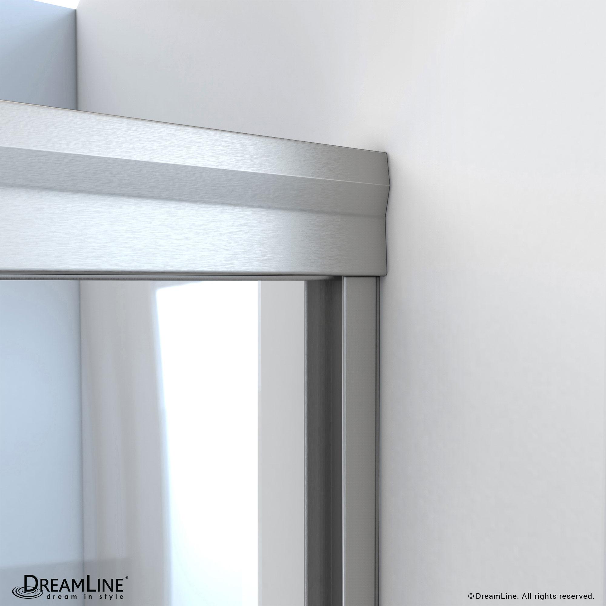 DreamLine Alliance Pro BG 56-60 in. W x 70 3/8 in. H Semi-Frameless Sliding Shower Door