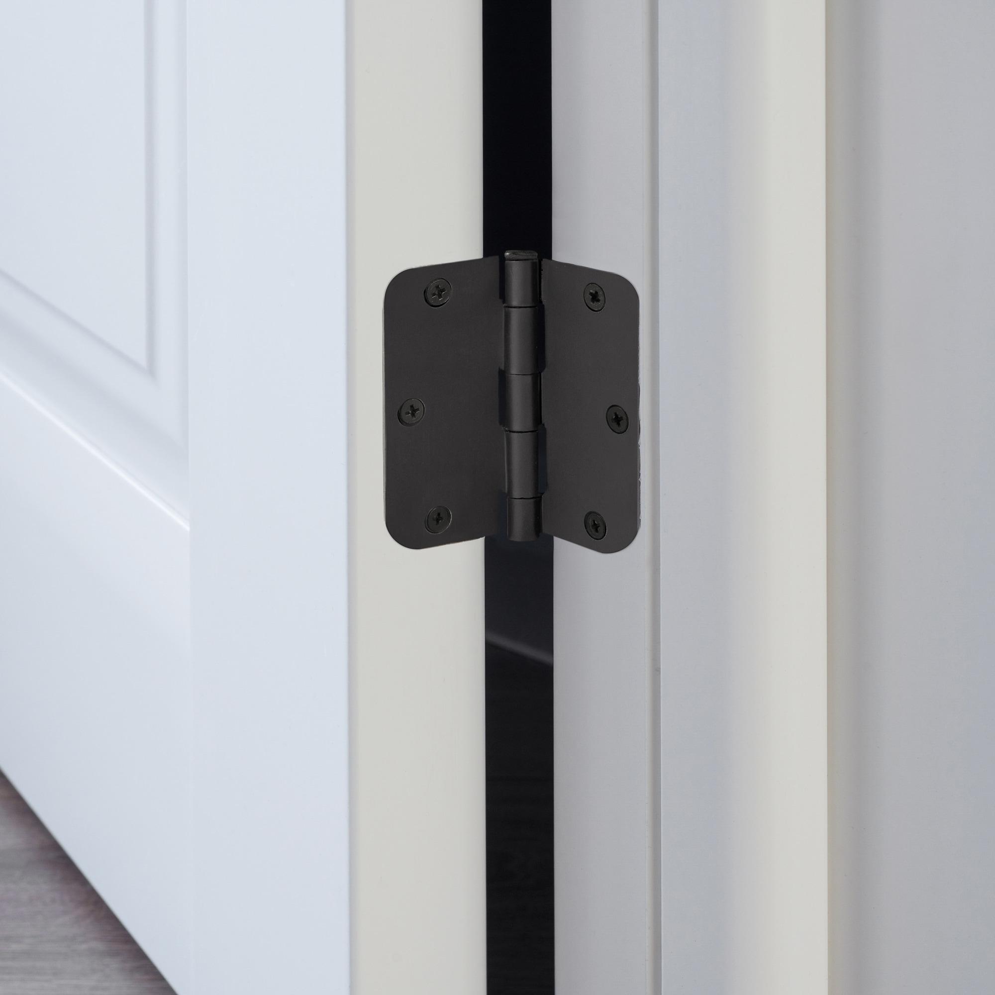 3.5" H × 3.5" W Butt/Ball Bearing Pair Door Hinges (Set of 3)