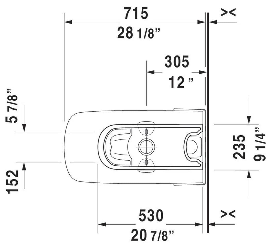 DuraStyle Dual Flush Elongated One-Piece Toilet (Seat Not Included)