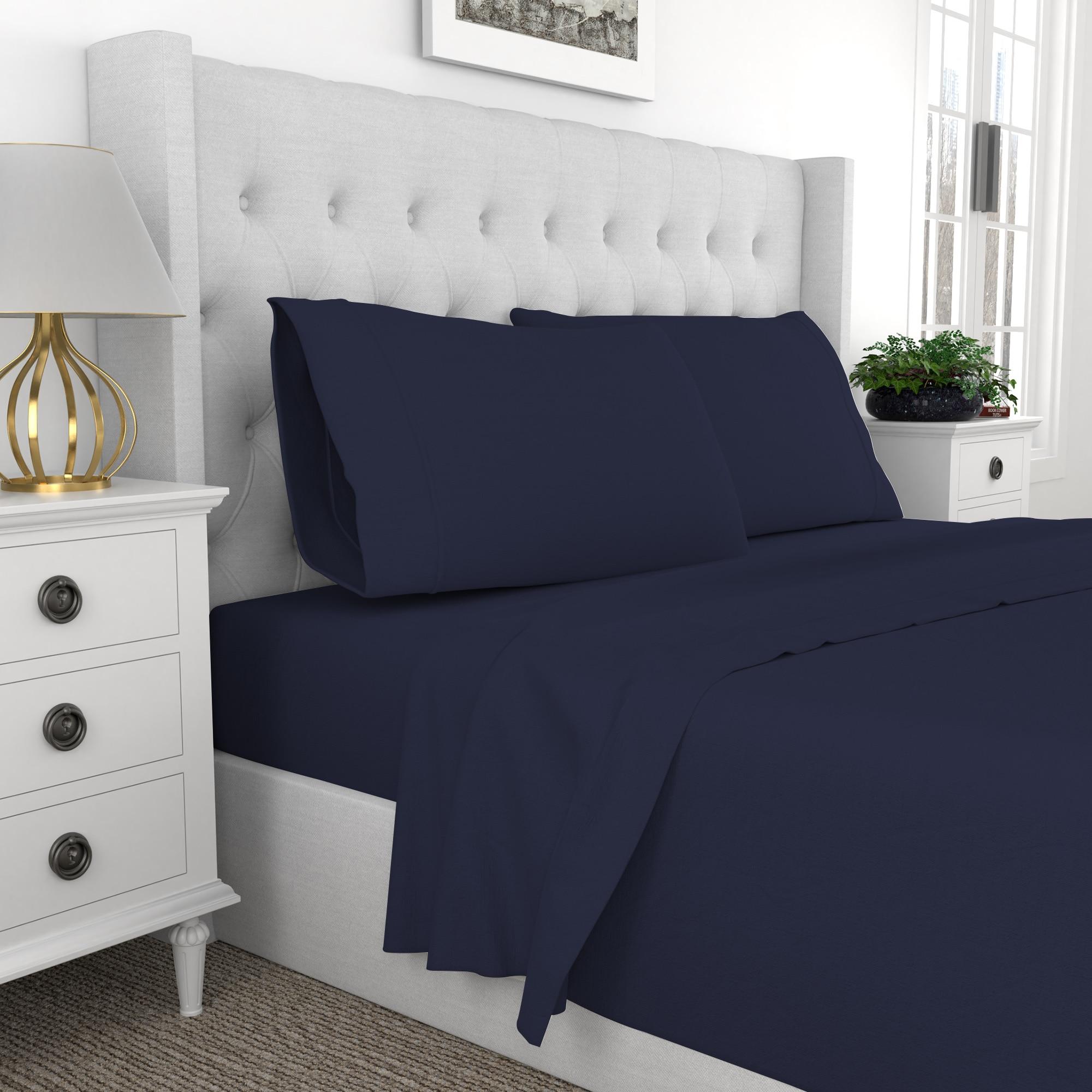 Purity Home Organic 100% Cotton Breathable & Lightweight Deep Pocket Sheet Set