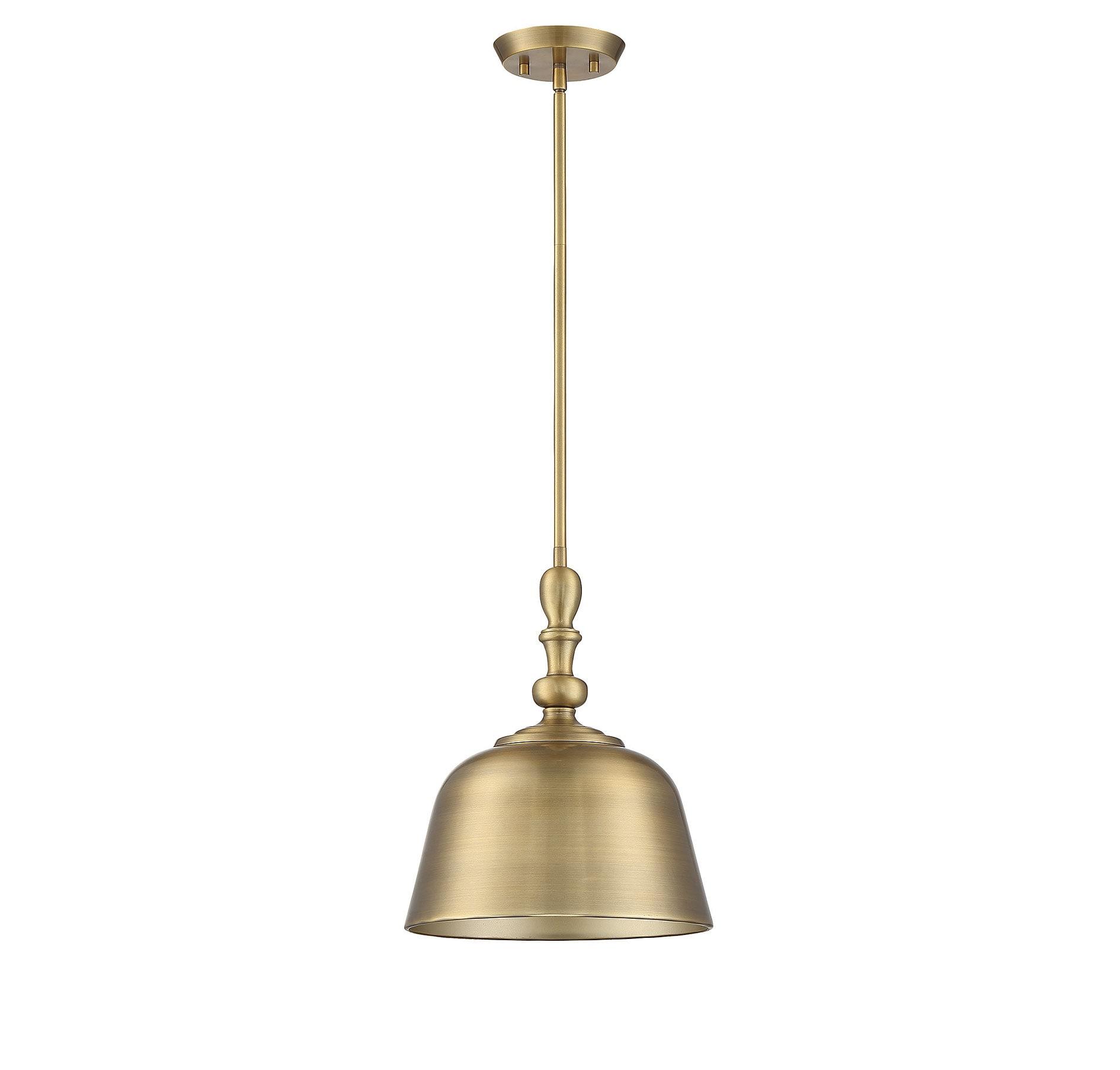 Savoy House Berg 1 - Light Pendant in  Warm Brass
