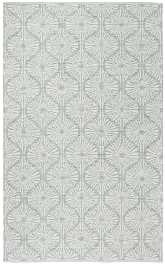 Montauk MTK606 Hand Woven Indoor Area Rug - Light Green/Ivory - 5'x8' - Safavieh