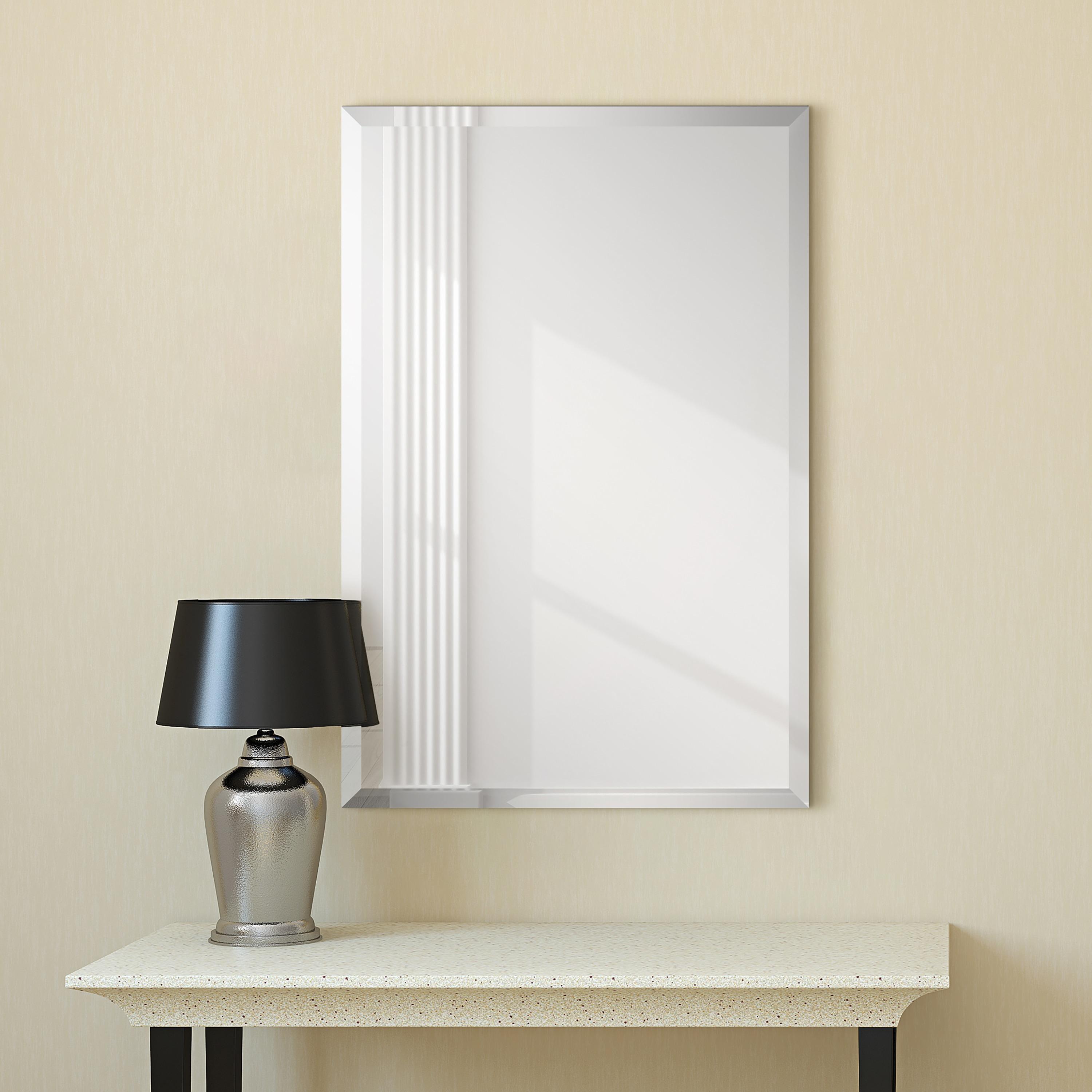 Empire Art Direct Frameless Beveled Prism Wall Mirror - Clear 24 in. x 0.39 in. x 36 in.