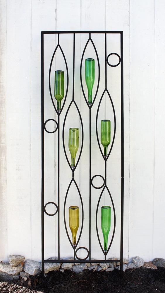 Alaris 79.75'' H x 24.75'' W Iron Gothic Trellis