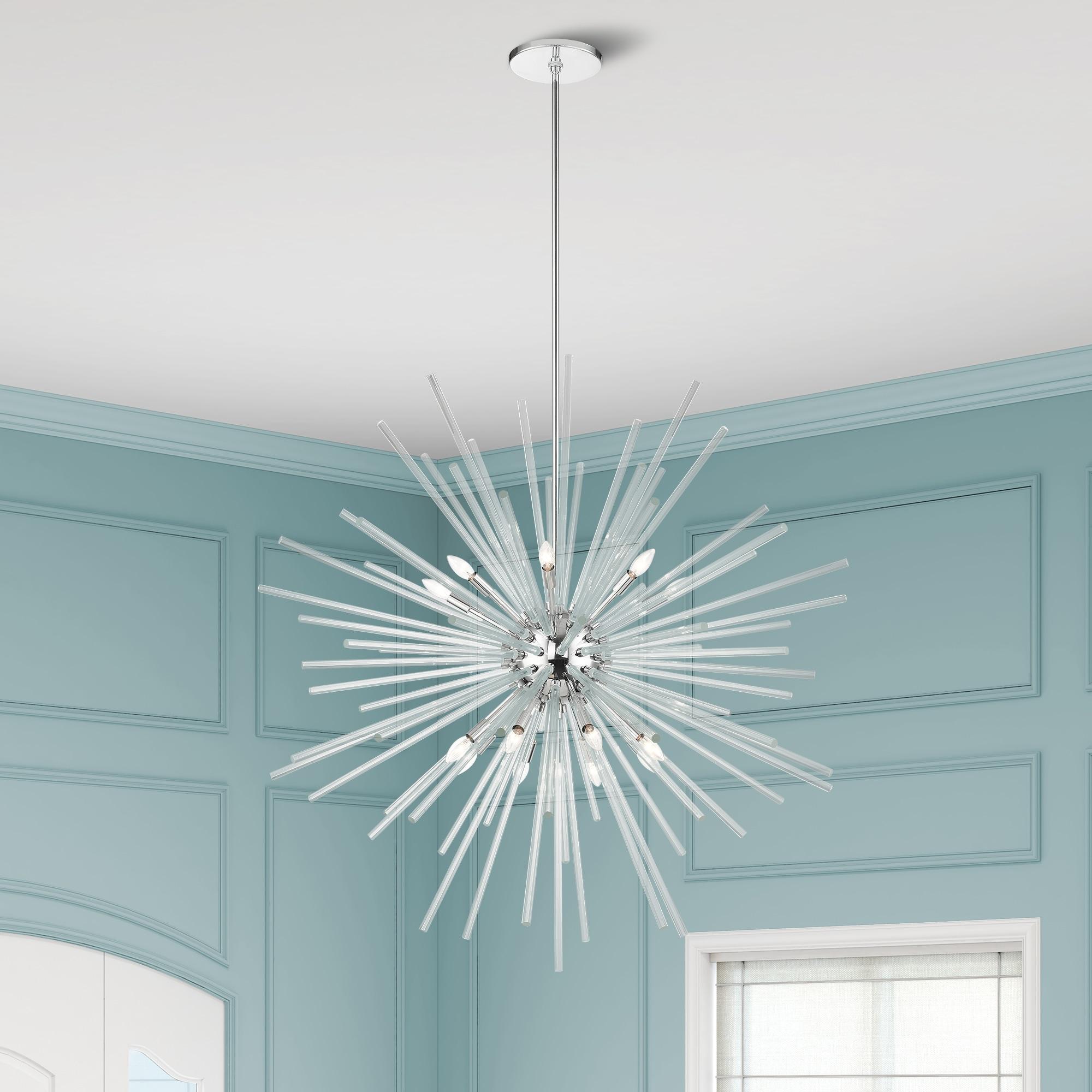 Livex Lighting Utopia 16 - Light Chandelier in  Polished Chrome