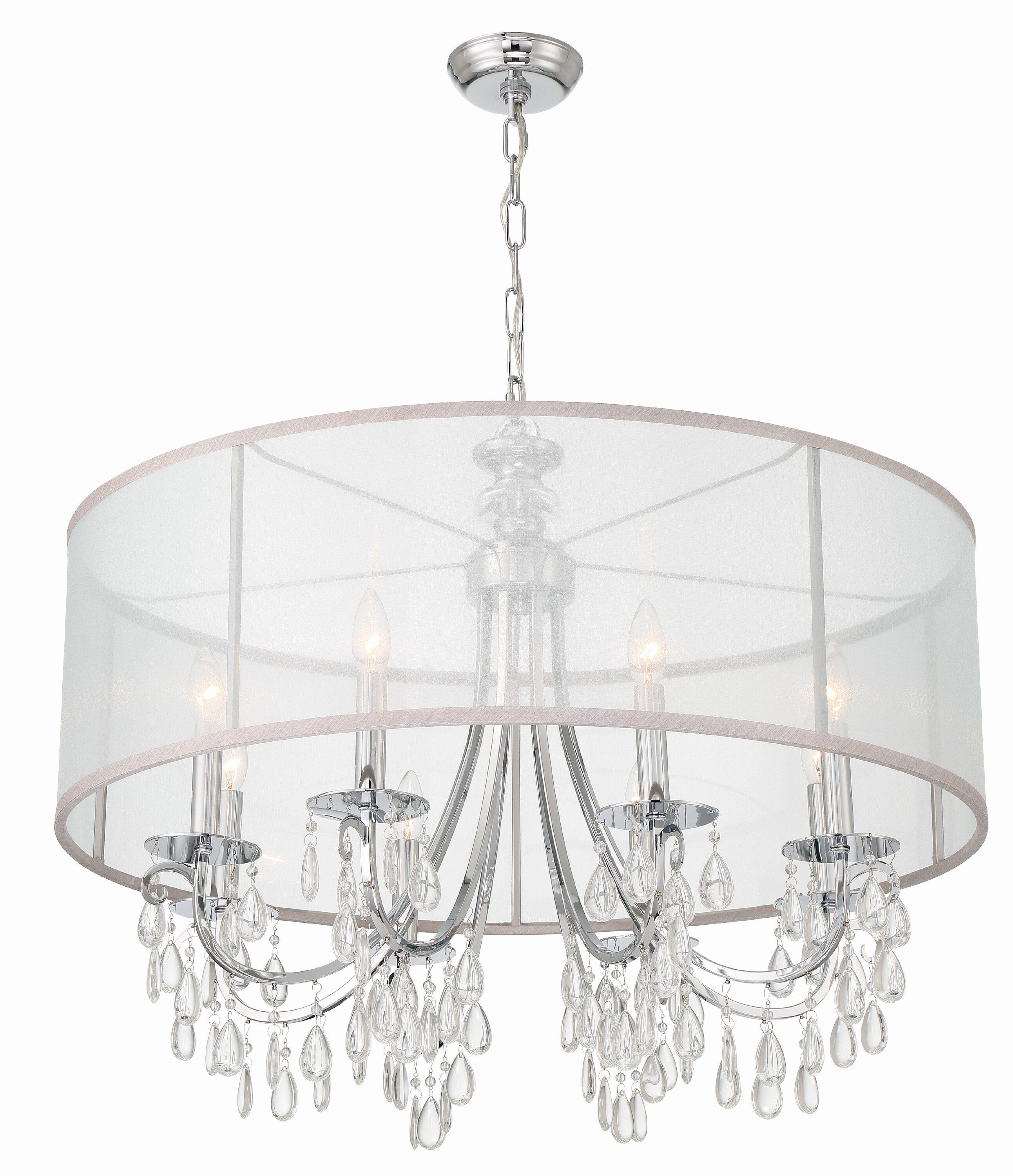 Crystorama Lighting - Eight Light Chandelier - Chandelier - Hampton - Eight