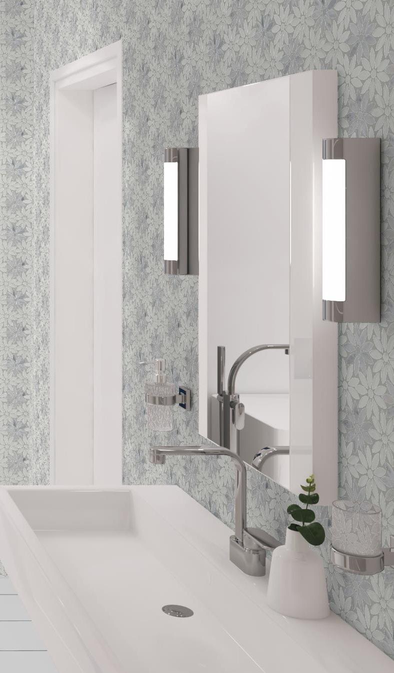 Fresh Novelty Flower Polished Natural Stones Wall & Floor Mosaic Tile