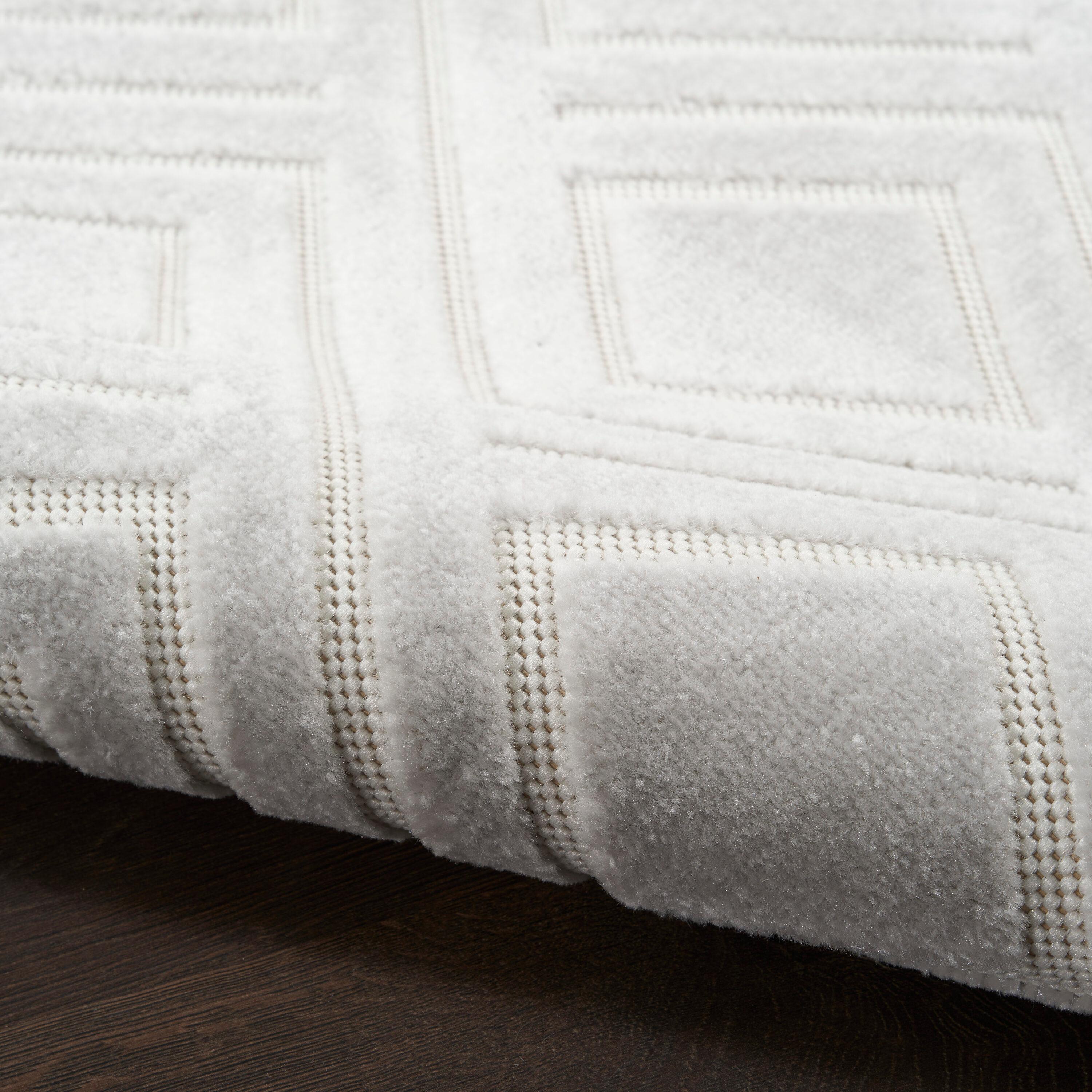 Nourison Casual 2' x 6' Light Grey Modern Indoor Rug