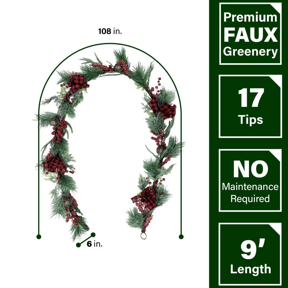 Christmas Wreath Handcrafted Faux 20'' Wreath