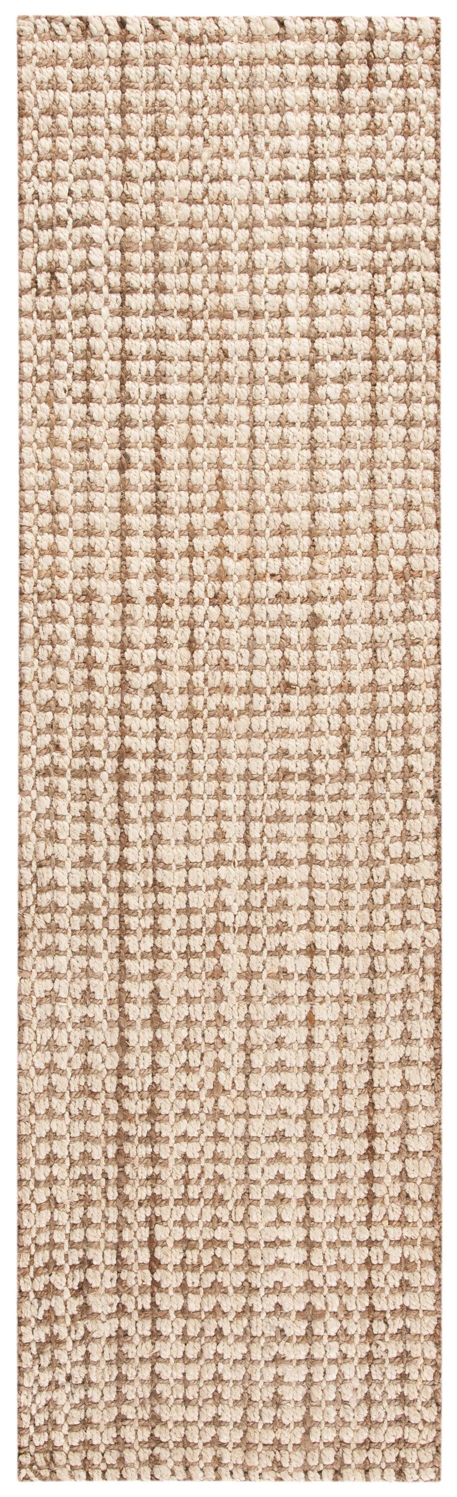 Natural Fiber NF186 Hand Loomed Runner Rug - Ivory/Natural - 2'3"x8' - Safavieh.