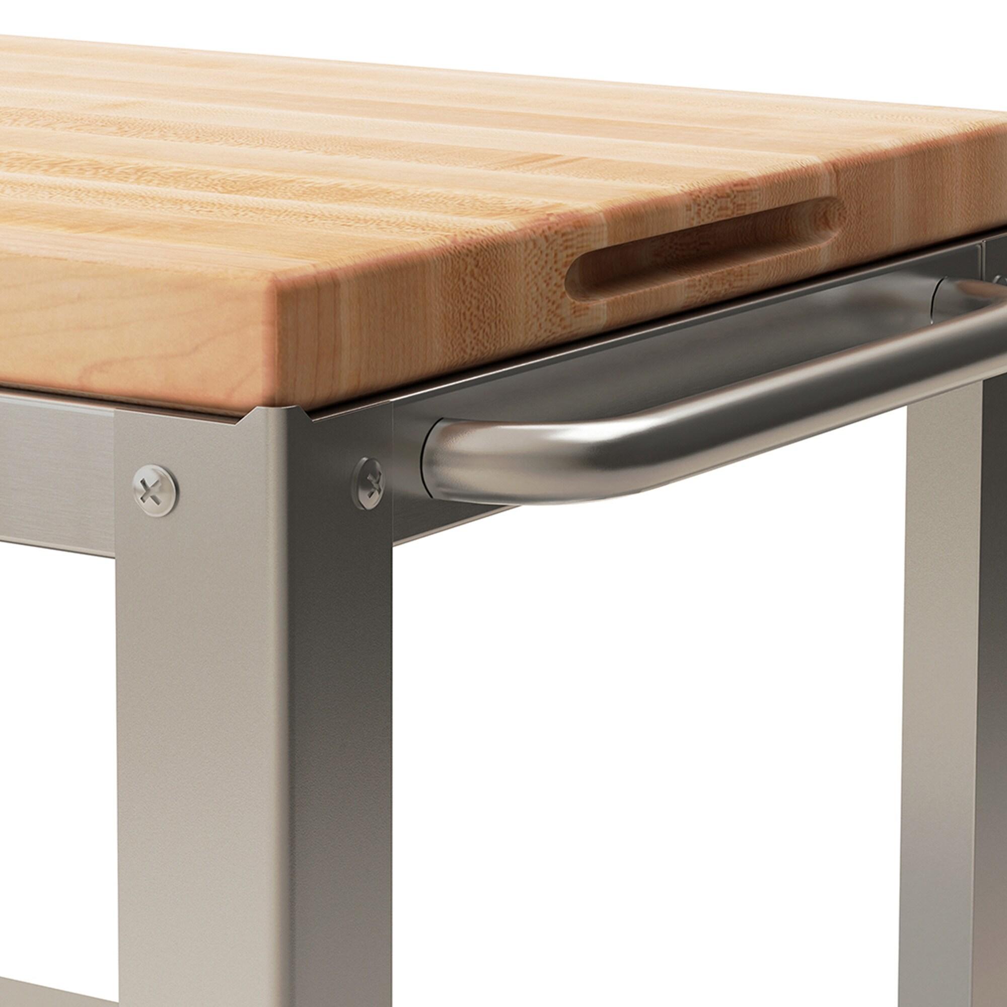 John Boos Cucina John Boos BBQ Collection Reversible Wood Cutting Board w/Juice Groove, Maple