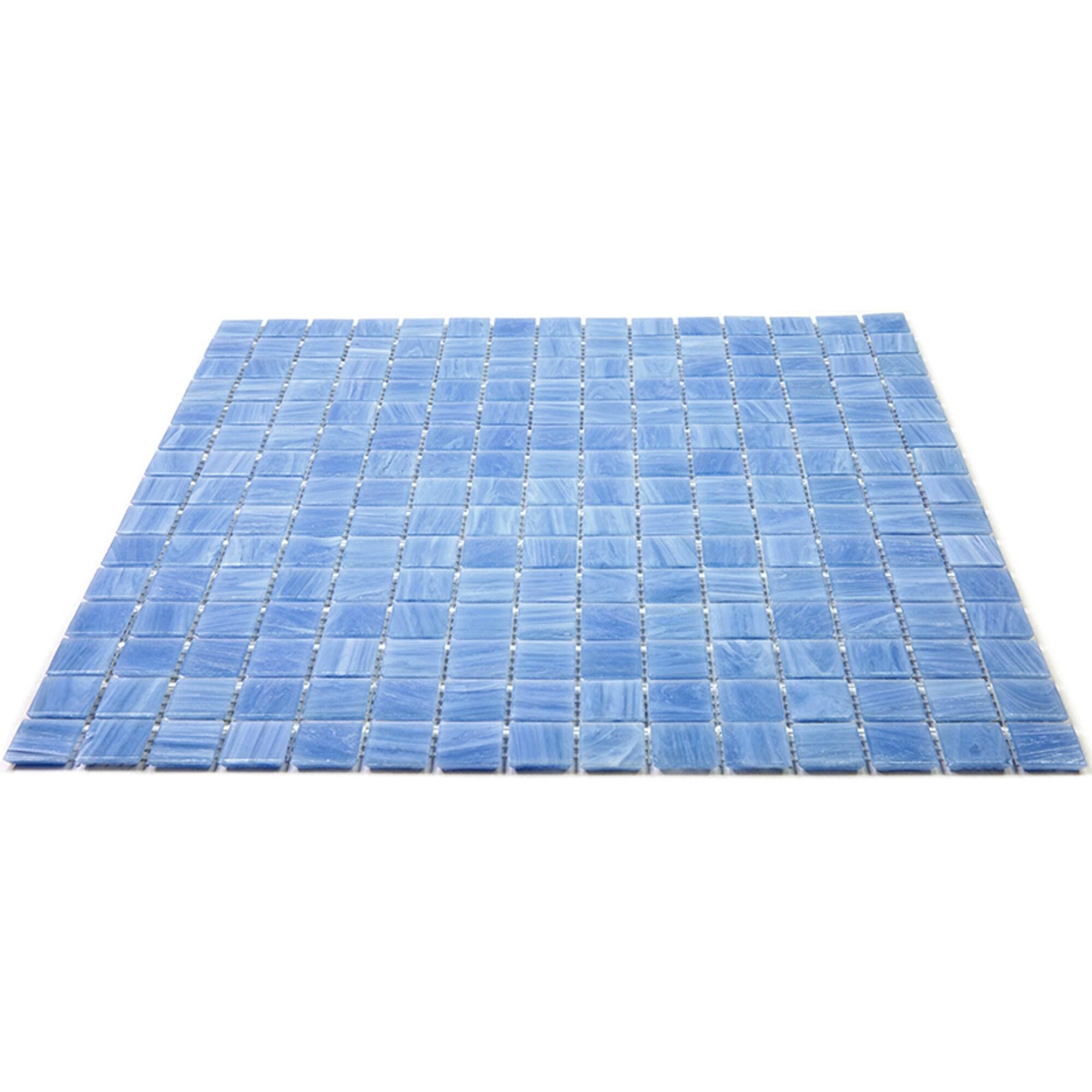 Celestial 0.8" x 0.8" Glass Grid Mosaic Wall & Floor Tile