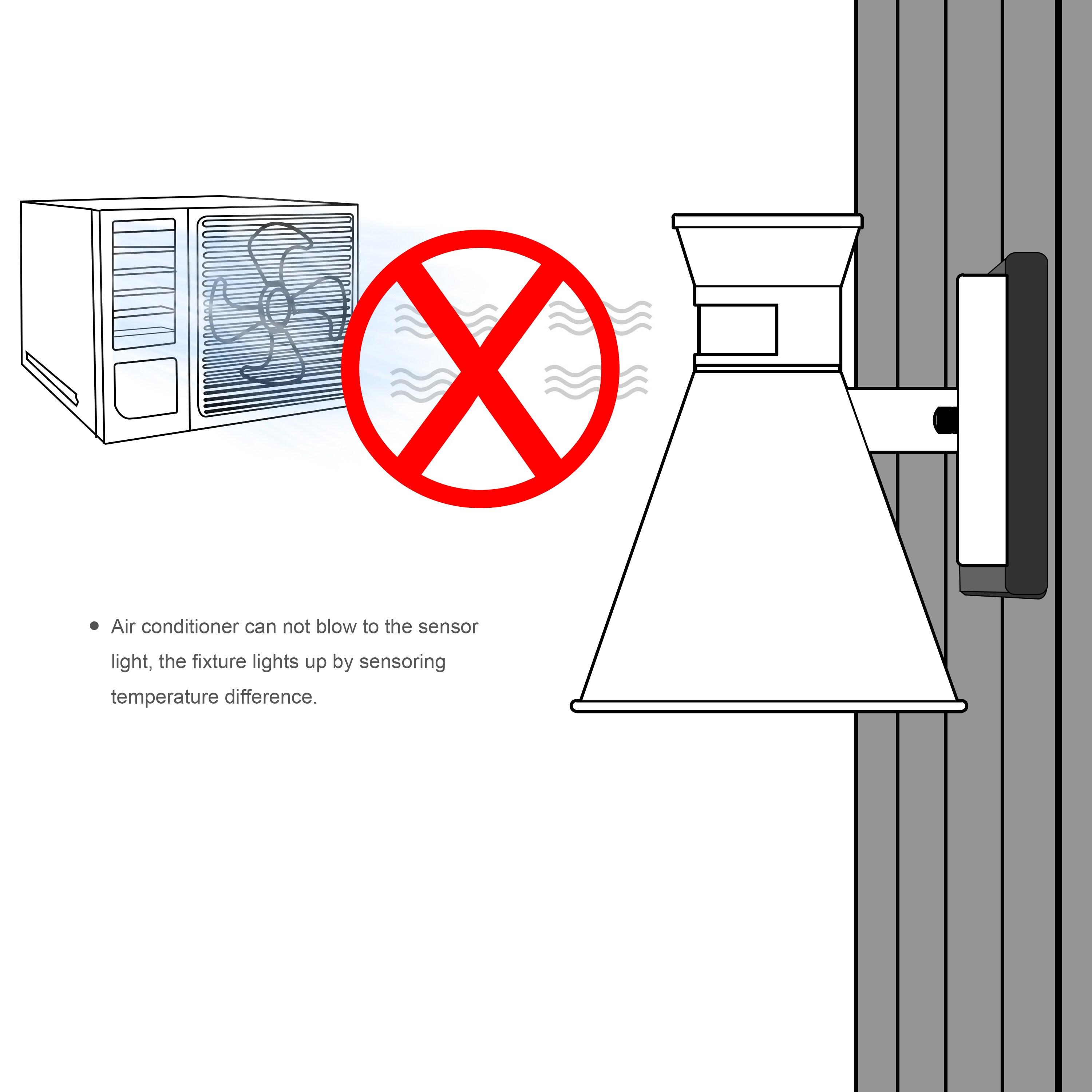 C Cattleya Motion Sensor Dusk to DawnOutdoor Wall Sconce with Black Finish