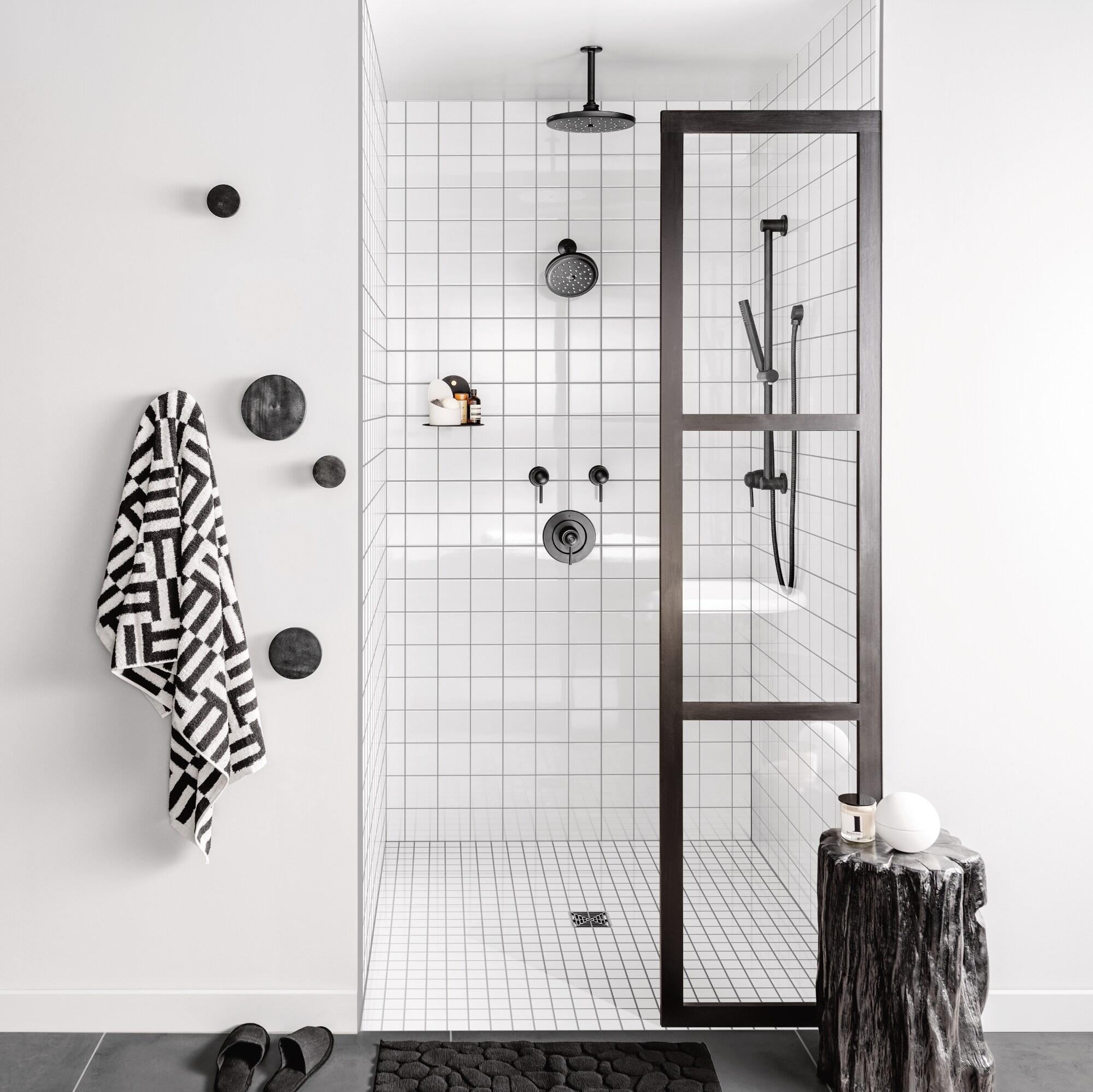 Align Three Function Thermostatic Shower Faucet Trim