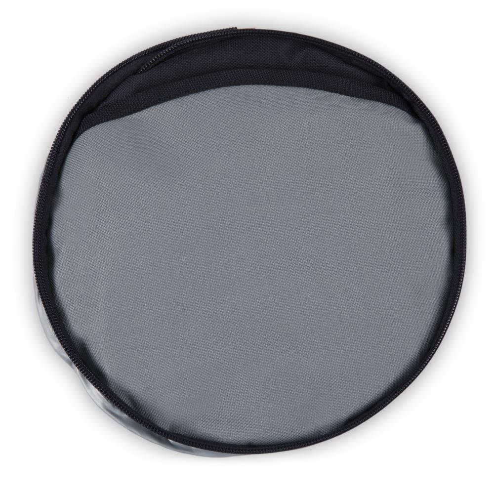 10 in.Caliente Round Portable Cooler/Charcoal Grill in Black