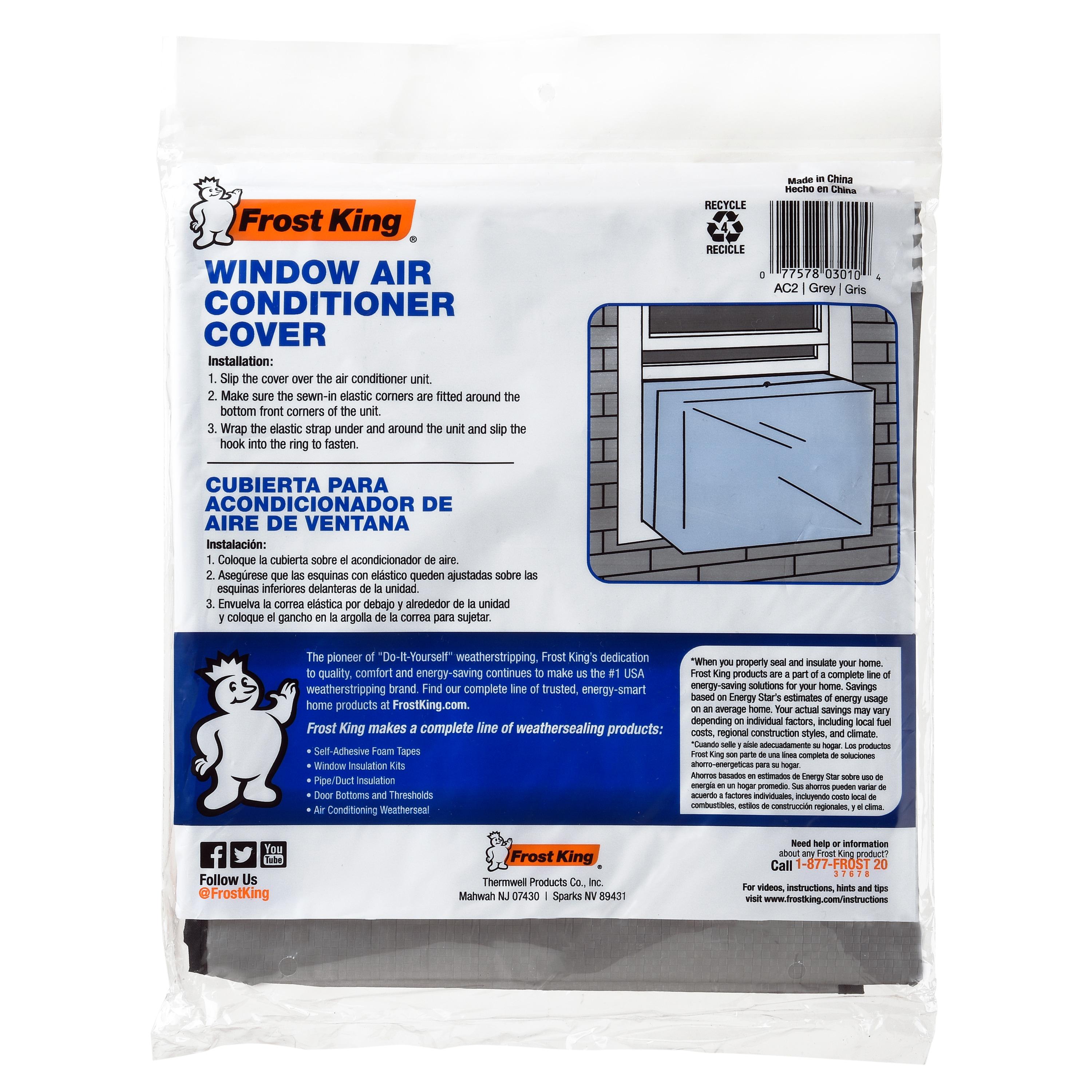 Frost King® AC2H Window Air Conditioner Cover, 18 x 27 x 16in, Fits up to 10,000 BTU