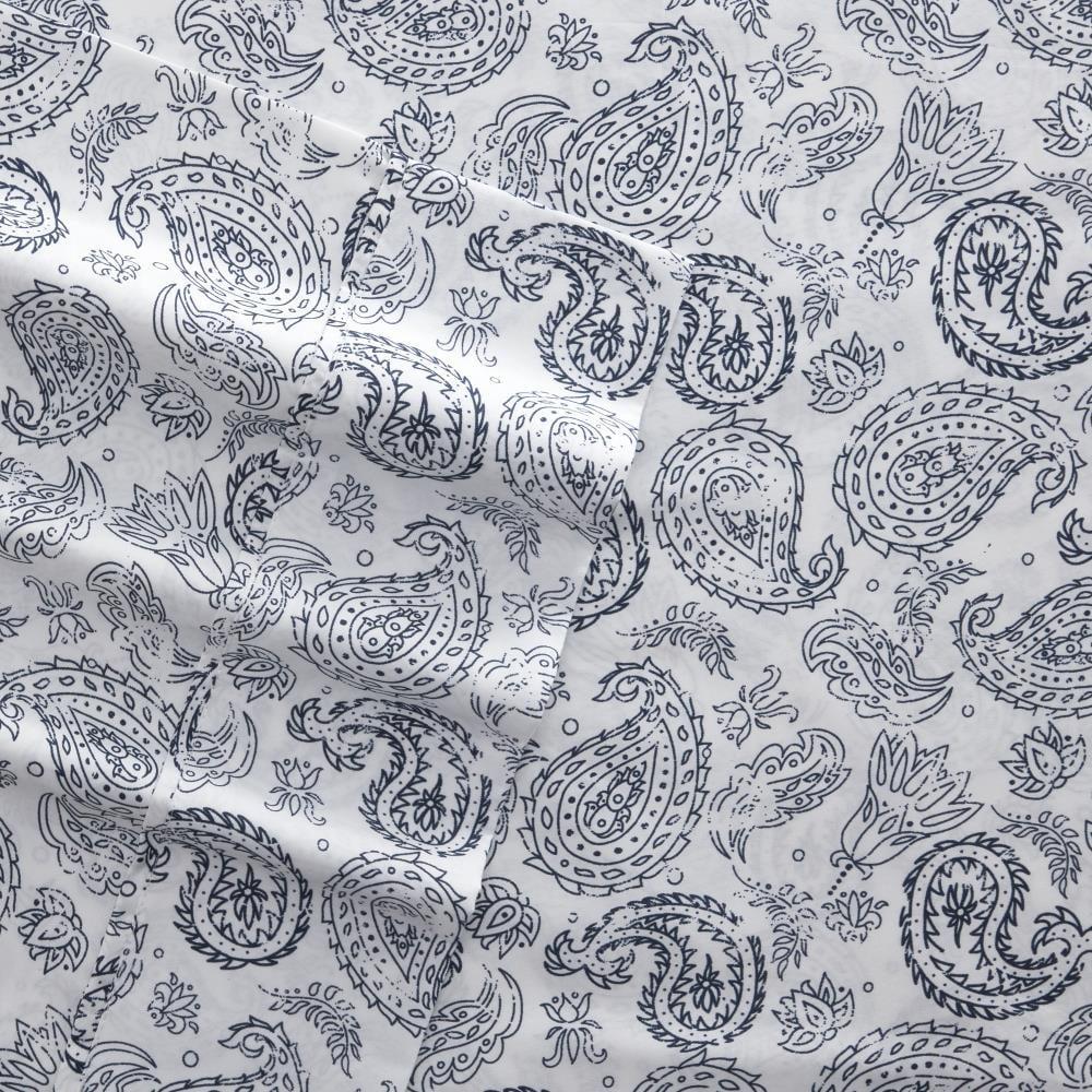 Becky Cameron Ultra Soft Paisley Pattern Microfiber Sheet Set