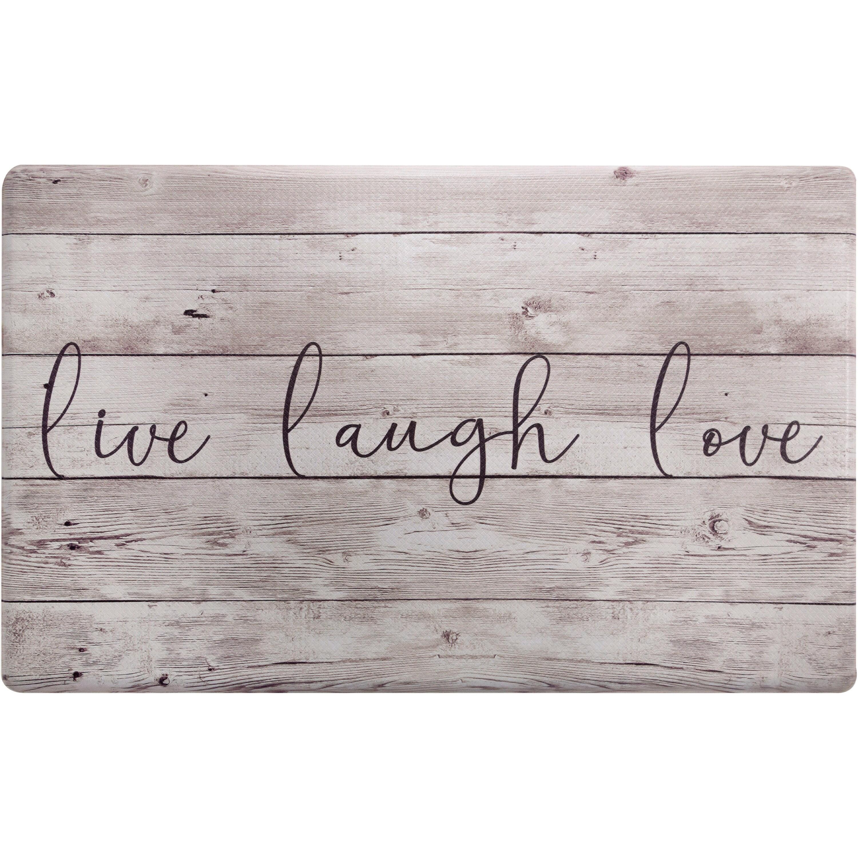 Cozy Living Live Laugh Love Anti-Fatigue Mat