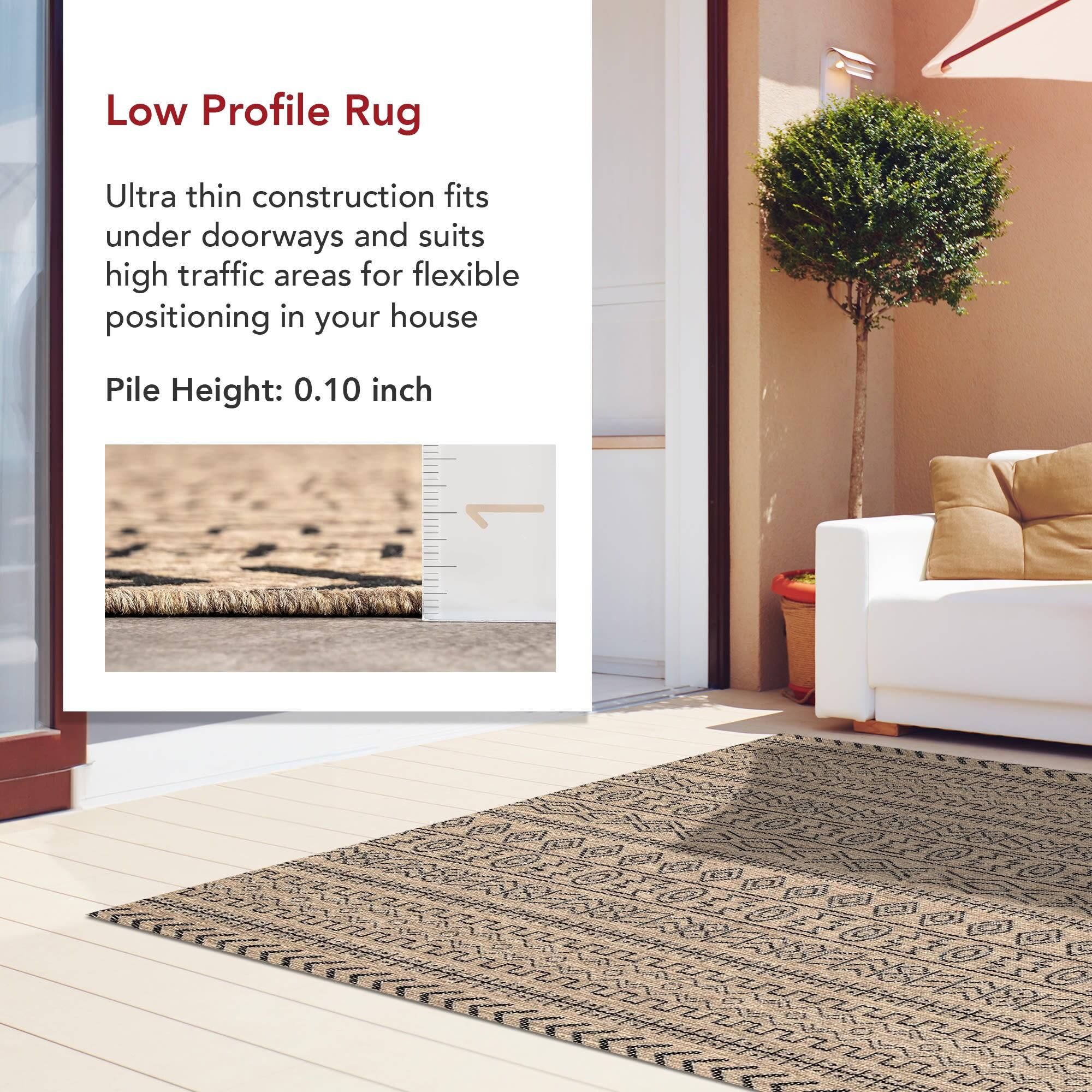 Nuloom Indoor and Outdoor Jamie Area Rug 5x7, Brown