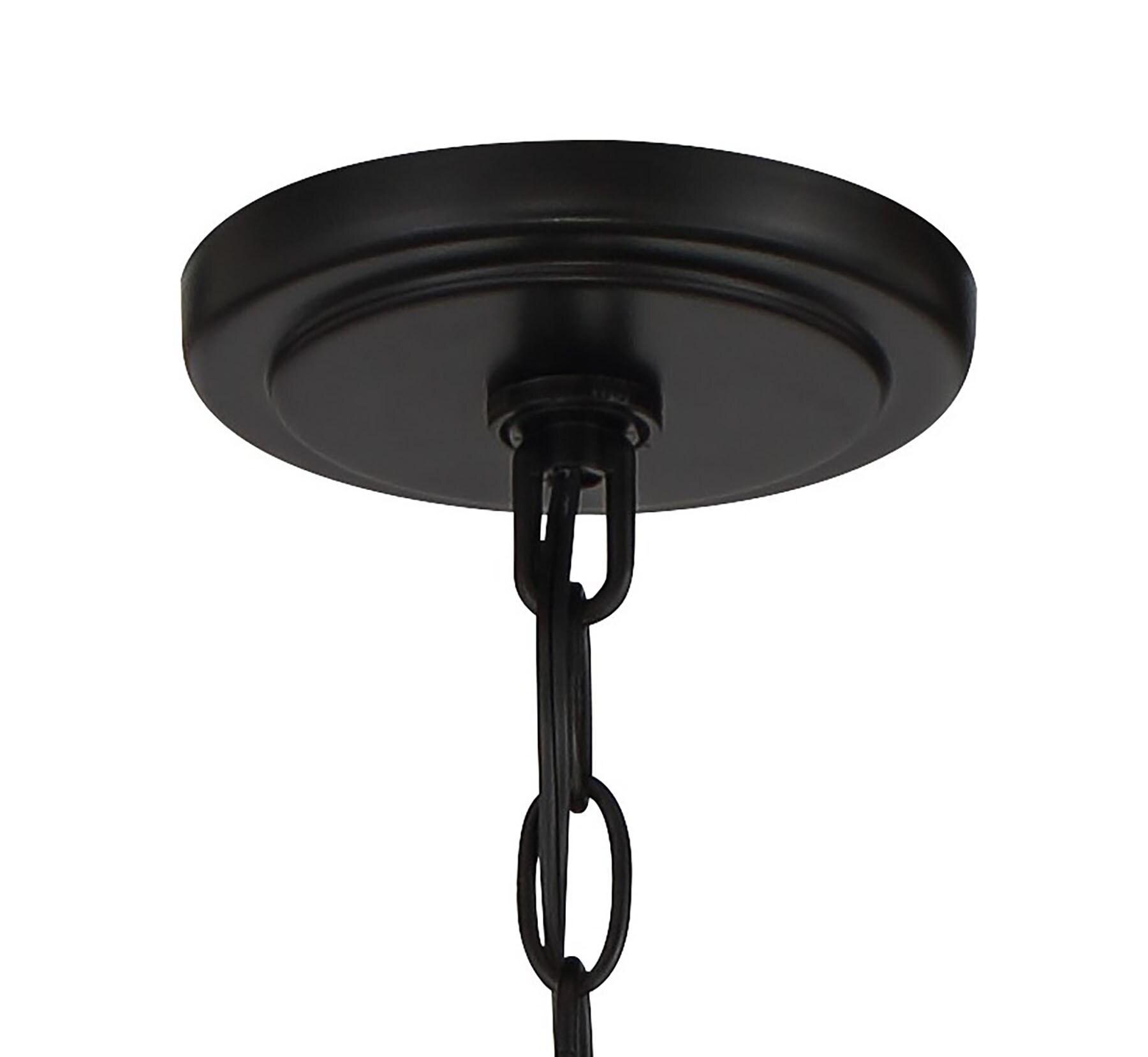 4 - Light Dimmable Lantern Geometric Chandelier