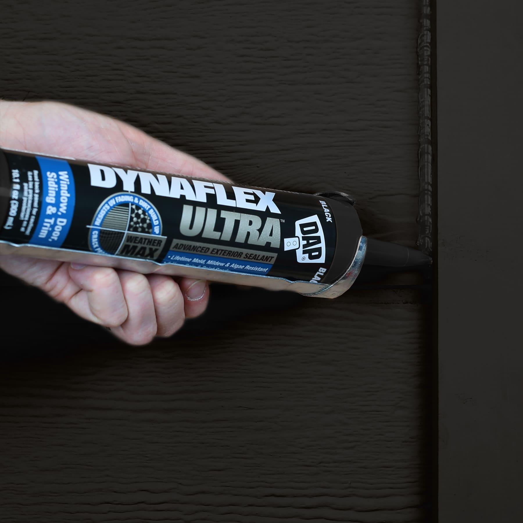 DAP Dynaflex Ultra Black Advanced Latex Waterproof Sealant 10.1 oz
