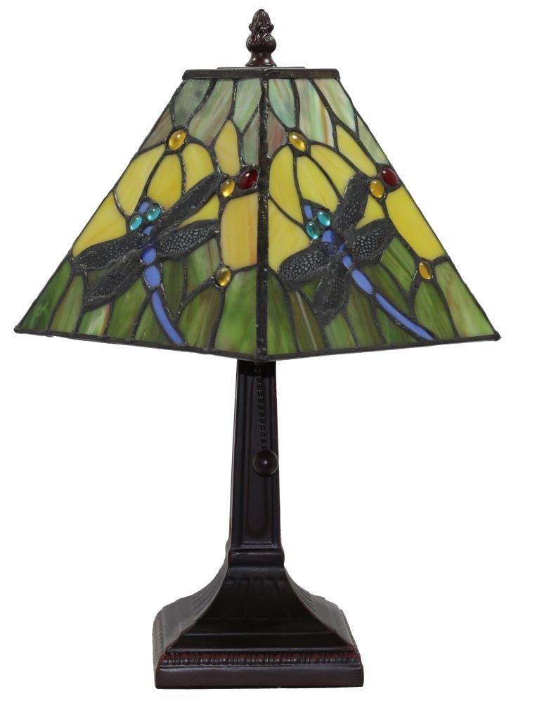 Amora Lighting Tiffany Metal Table Lamp