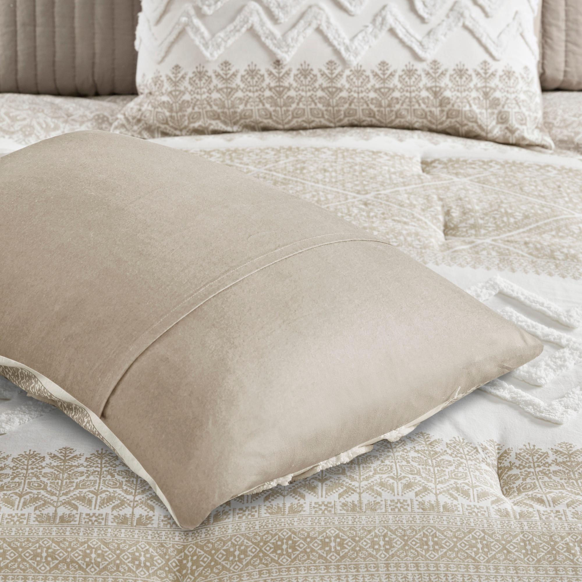 INK+IVY Mila 3 Piece Cotton Comforter Set with Chenille Tufting
