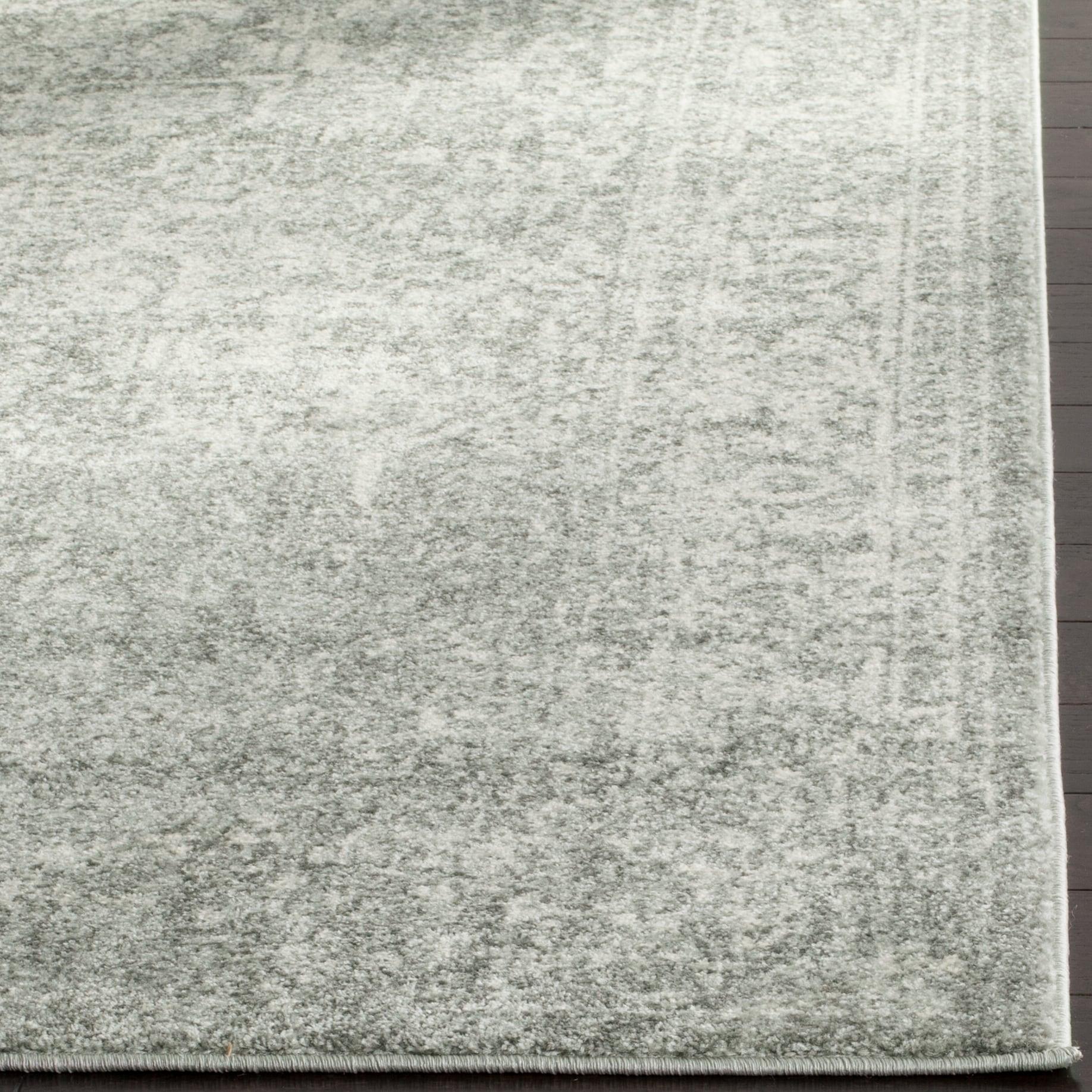 Evoke EVK256 Power Loomed Accent Rug - Silver/Ivory - 2'2"x4' - Safavieh.