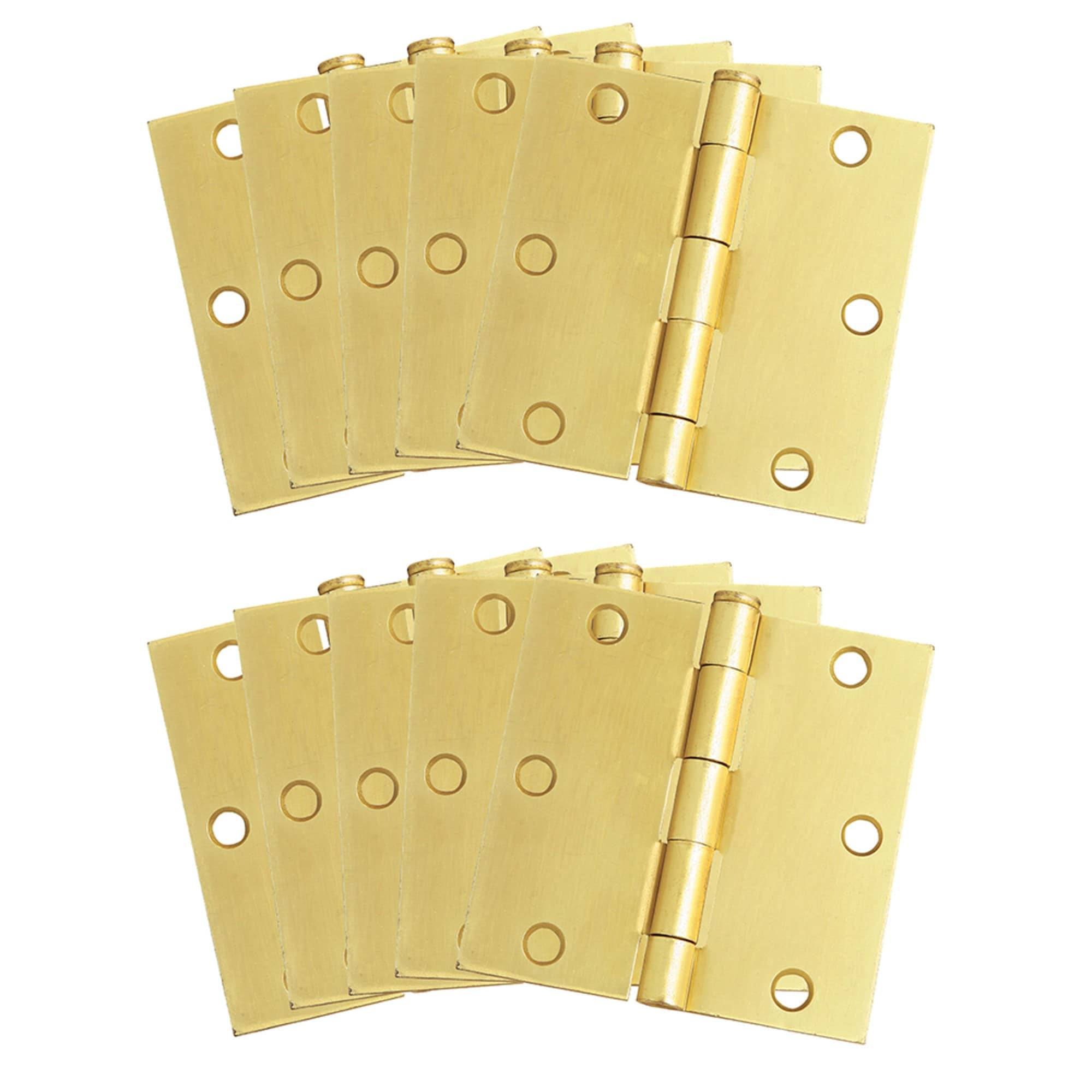 Design House 3-1/2 in. Butt Bearing 10 Door Hinges (Set of 10)