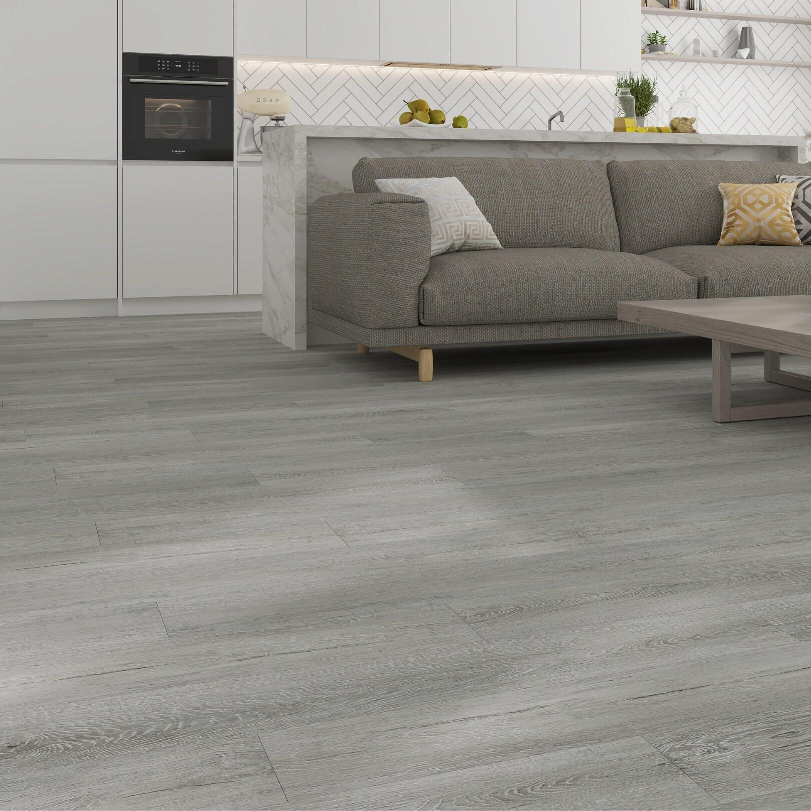 MaxCore Pro 20mil x 7.3" W x 48" L Click Lock Luxury Vinyl Plank Flooring