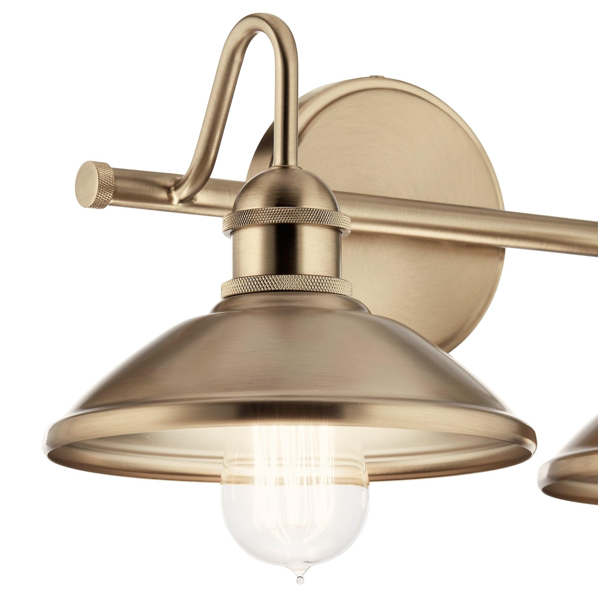 Kichler Lighting Clyde 2 - Light Vanity in  Champagne Bronze