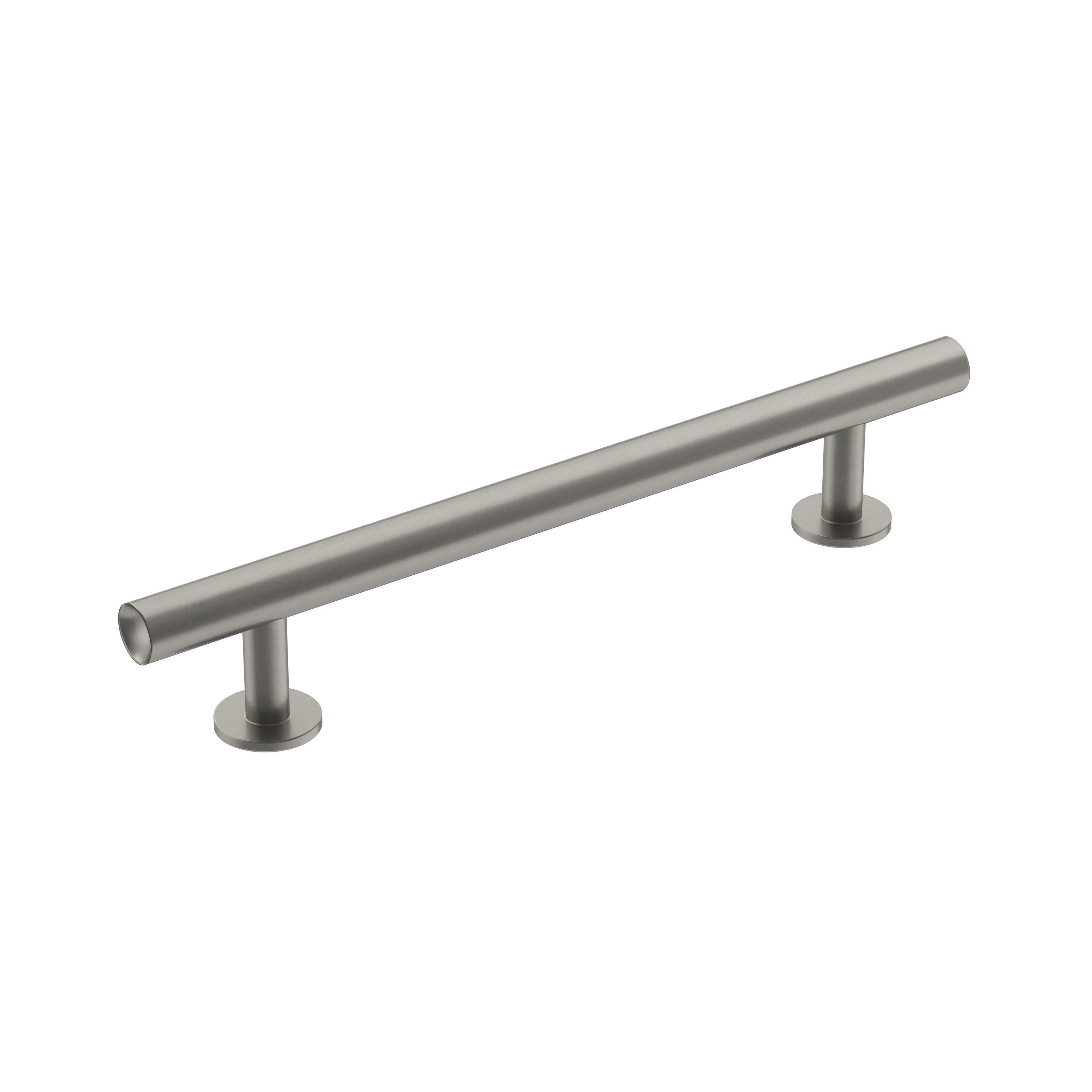 Amerock Radius 5-1/16 inch (128mm) Center-to-Center Satin Nickel Cabinet Pull