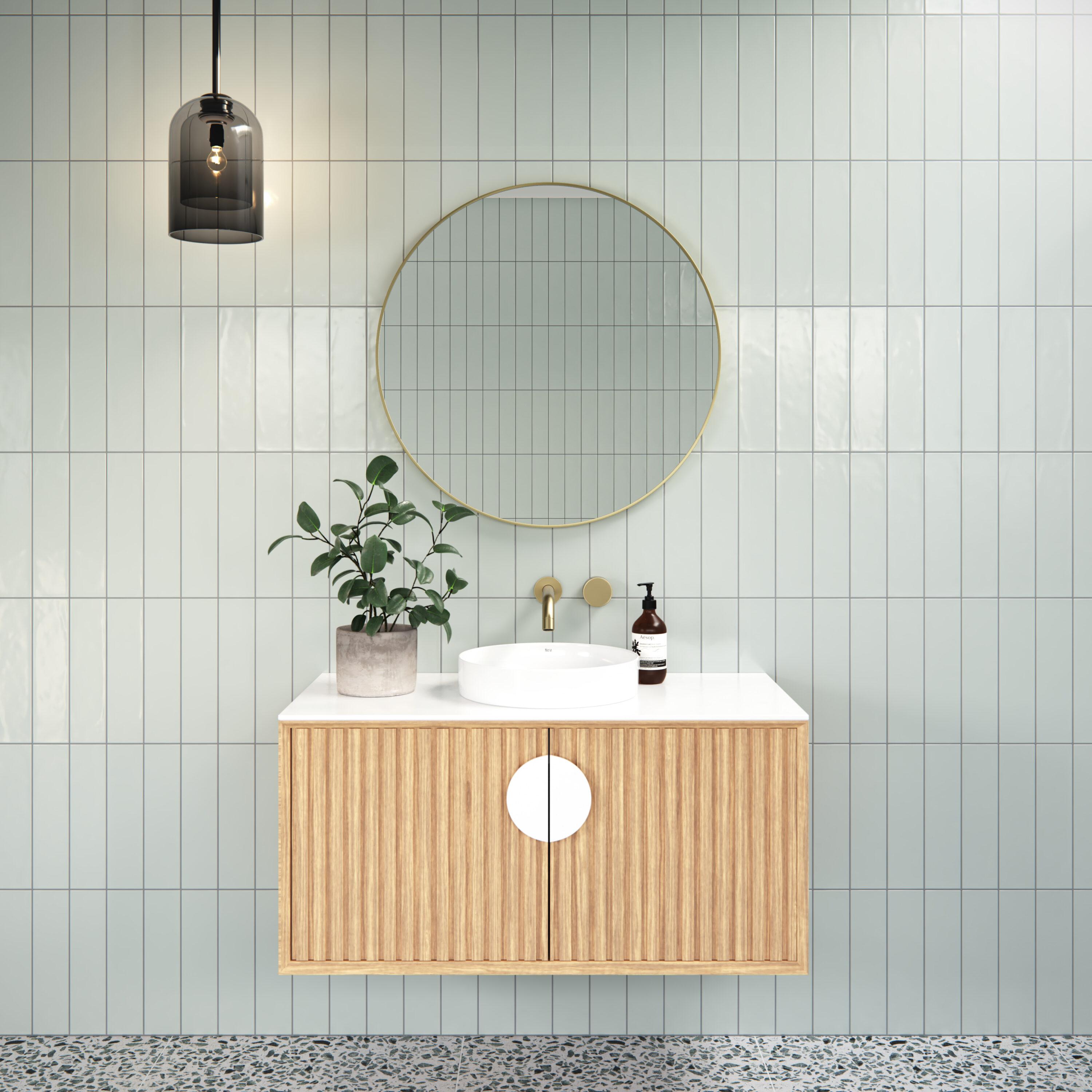 Leia Round Mirror