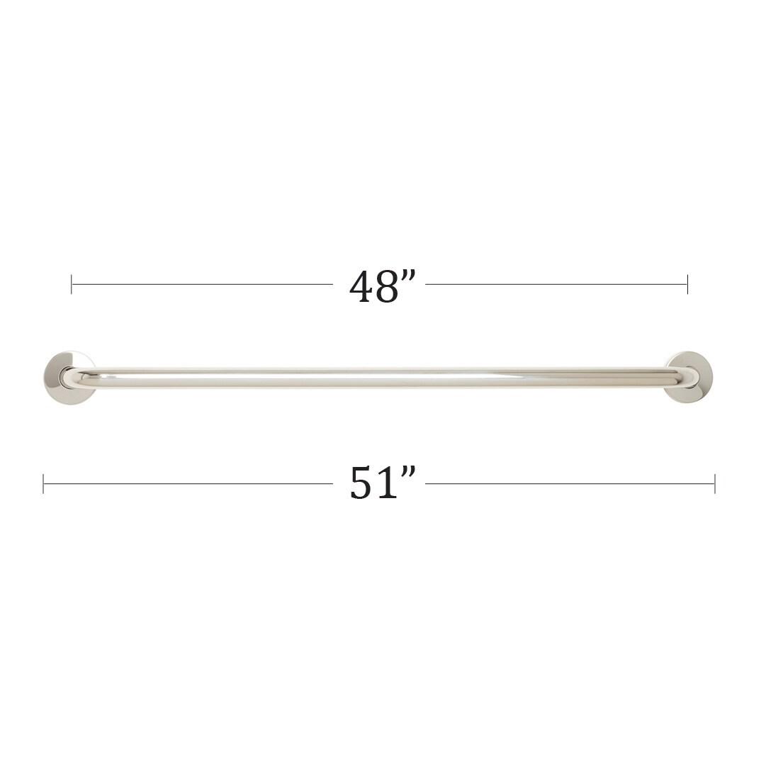 Straight Bathroom Safety Grab Bar