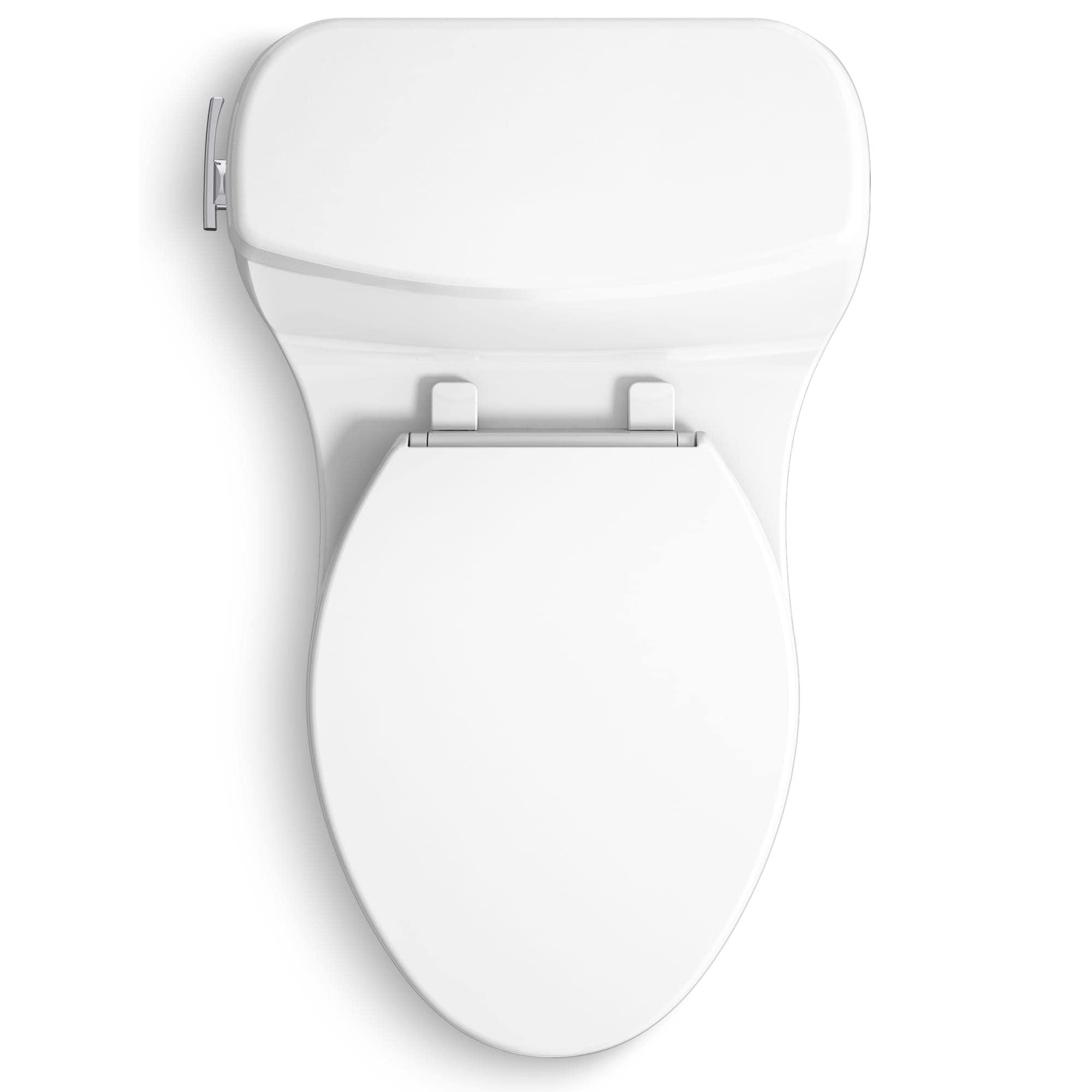 Santa Rosa Comfort Height One-Piece Compact Elongated 1.28 Gpf Toilet With Revolution 360 Swirl Flushing Technology