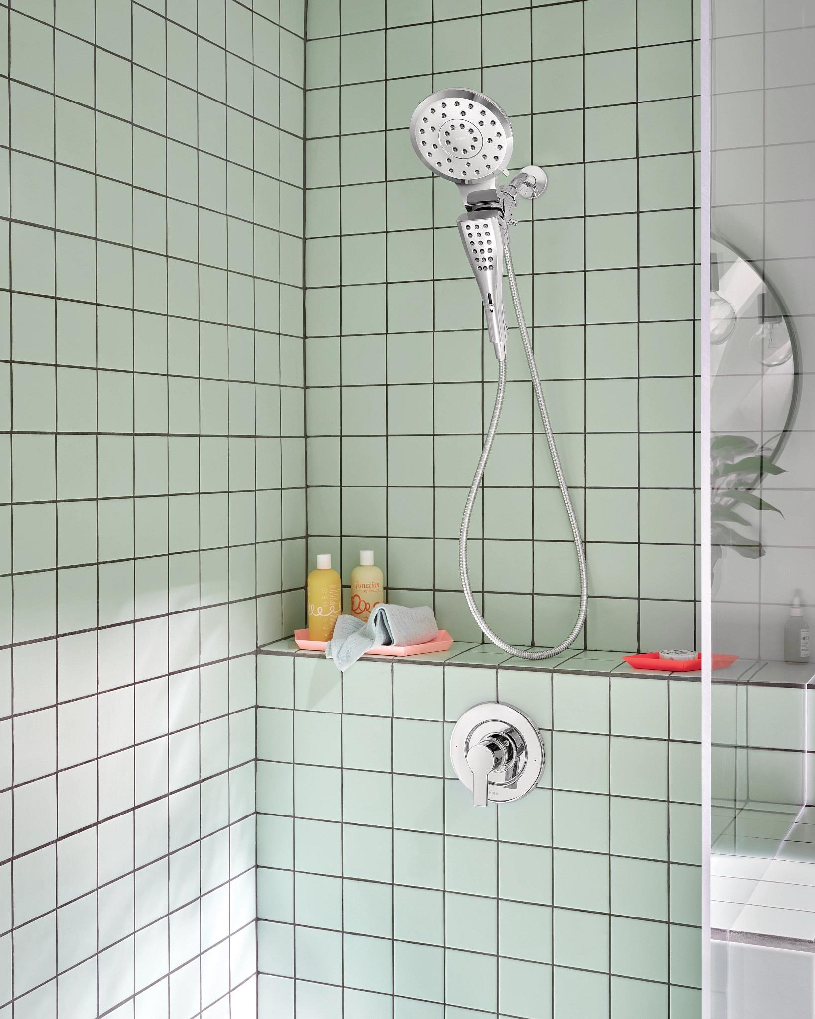Verso 2.5 GPM Rainshower/Handshower Combination with Infiniti Dial and Magnetix Docking