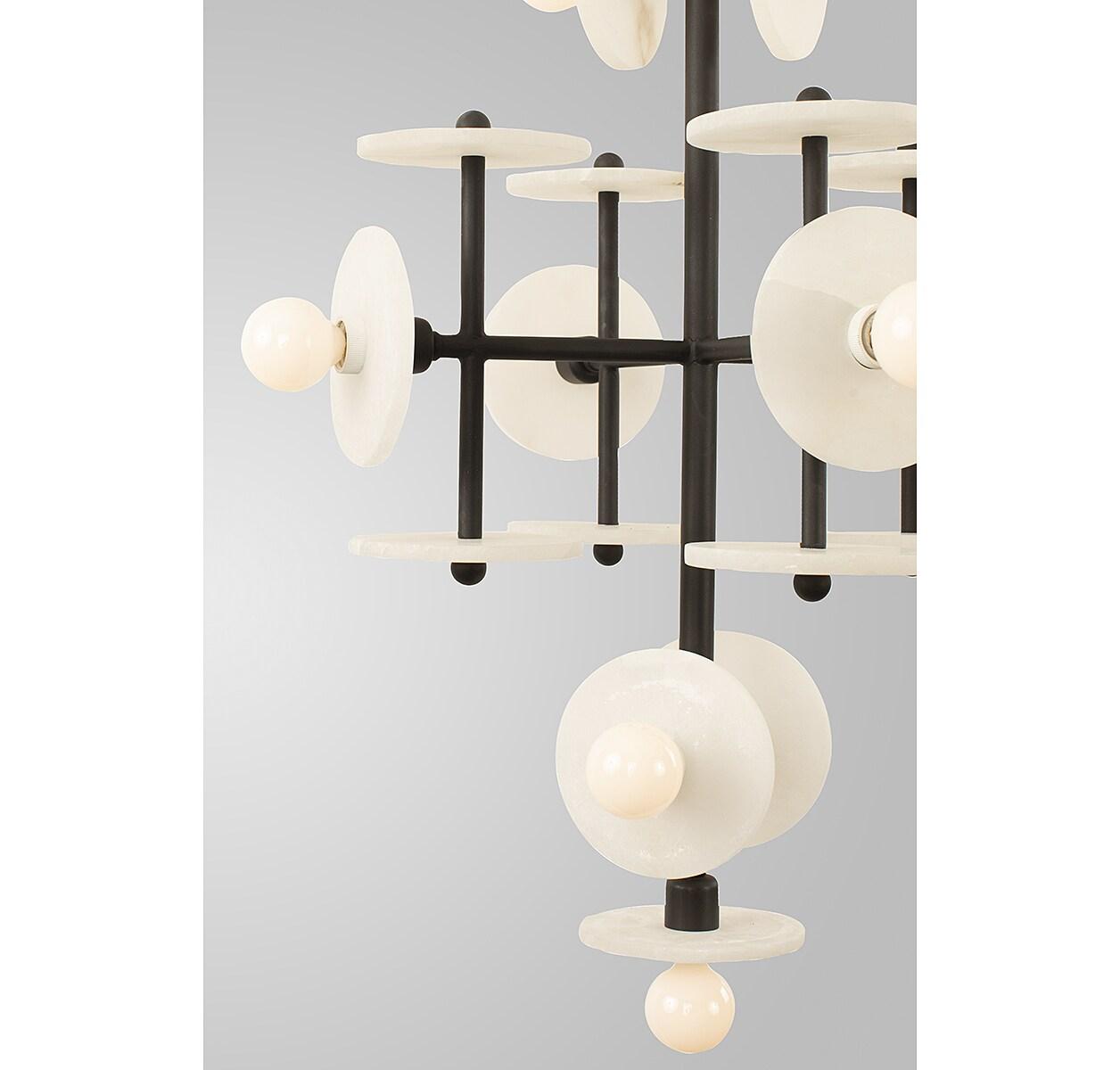 Savoy House Amani 9 - Light Pendant in  Black Cashmere