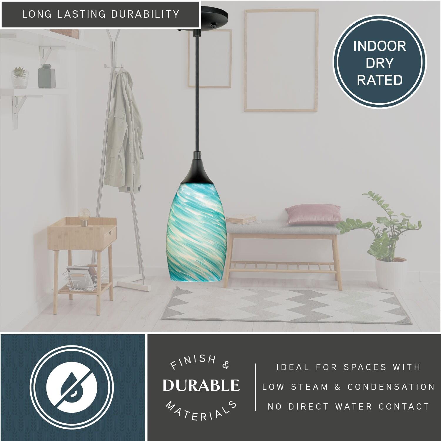 Vaxcel Milano 1 - Light Pendant in  Oil Rubbed Bronze