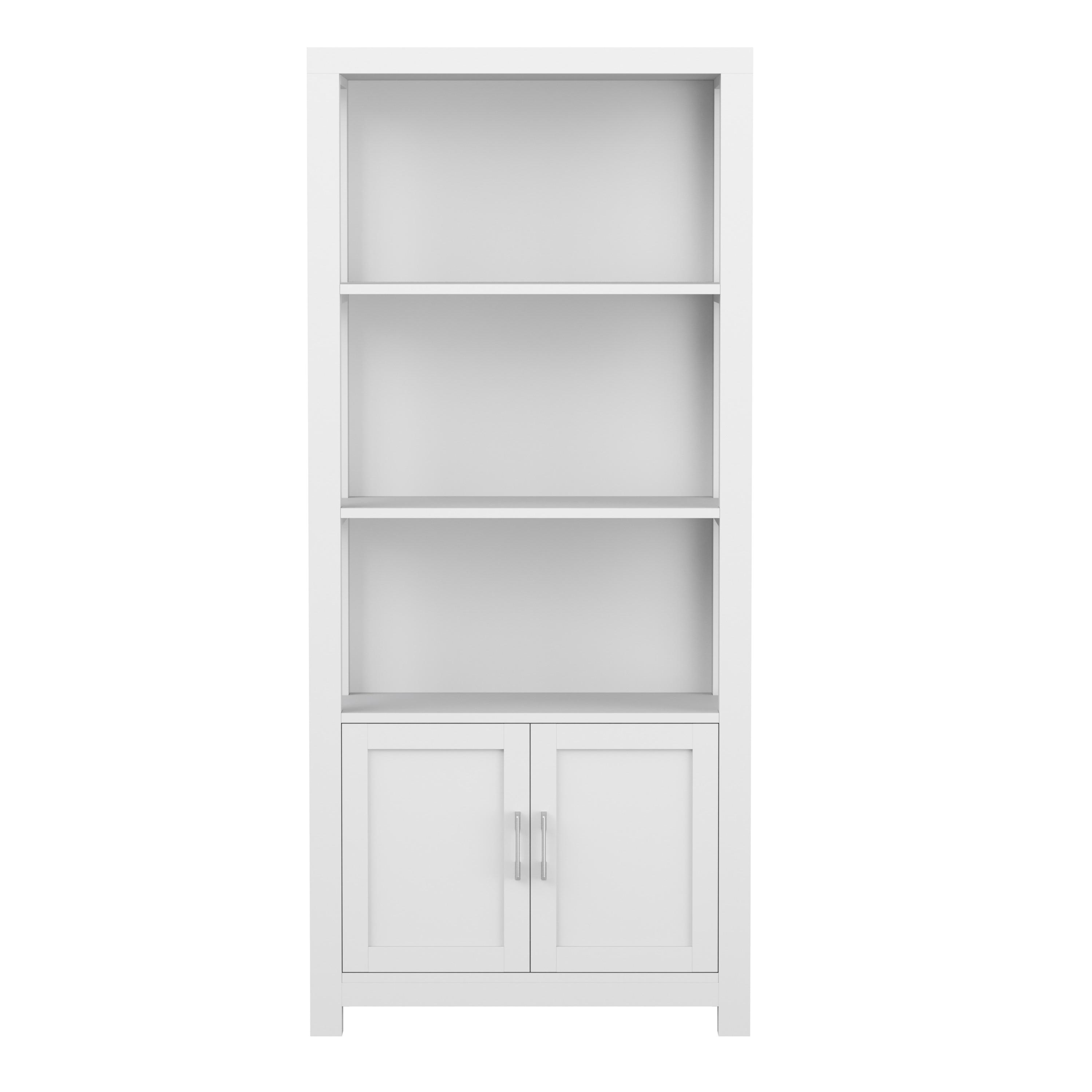 Teague Martha Stewart 68" Shaker Bookcase with Storage Cabinet