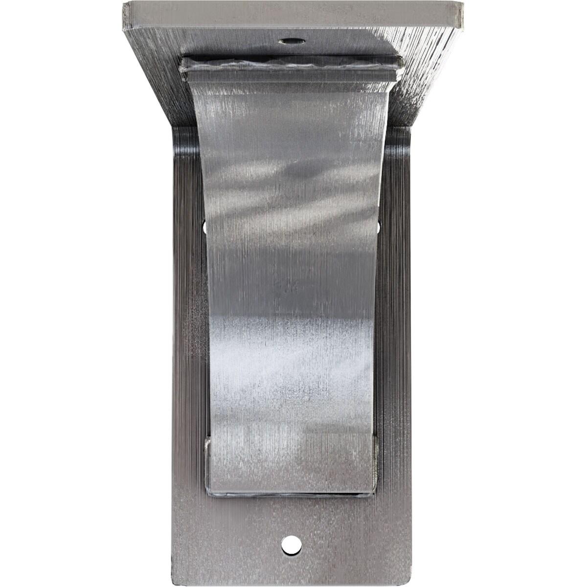 Ekena Millwork 3"W x 6"D x 6"H Morris Steel Bracket, Unfinished