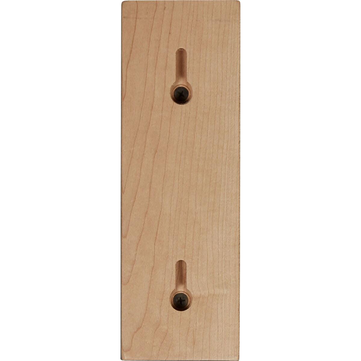 Ekena Millwork 2 1/2"W x 6 1/4"D x 7 1/2"H Reece Shelf Bracket, Rubberwood