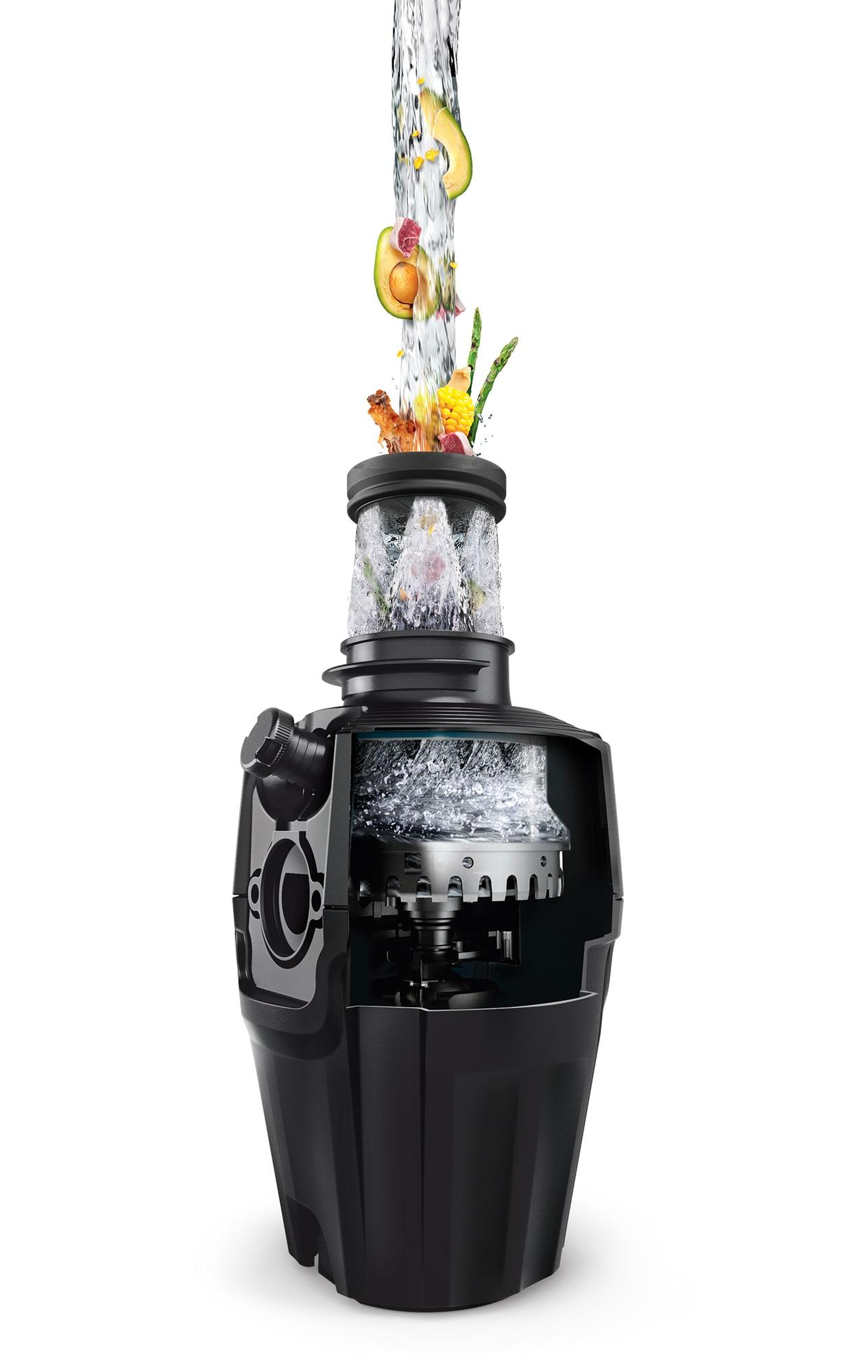 Chef Series EX100C 1HP Garbage Disposal with 360 Clean Rinse