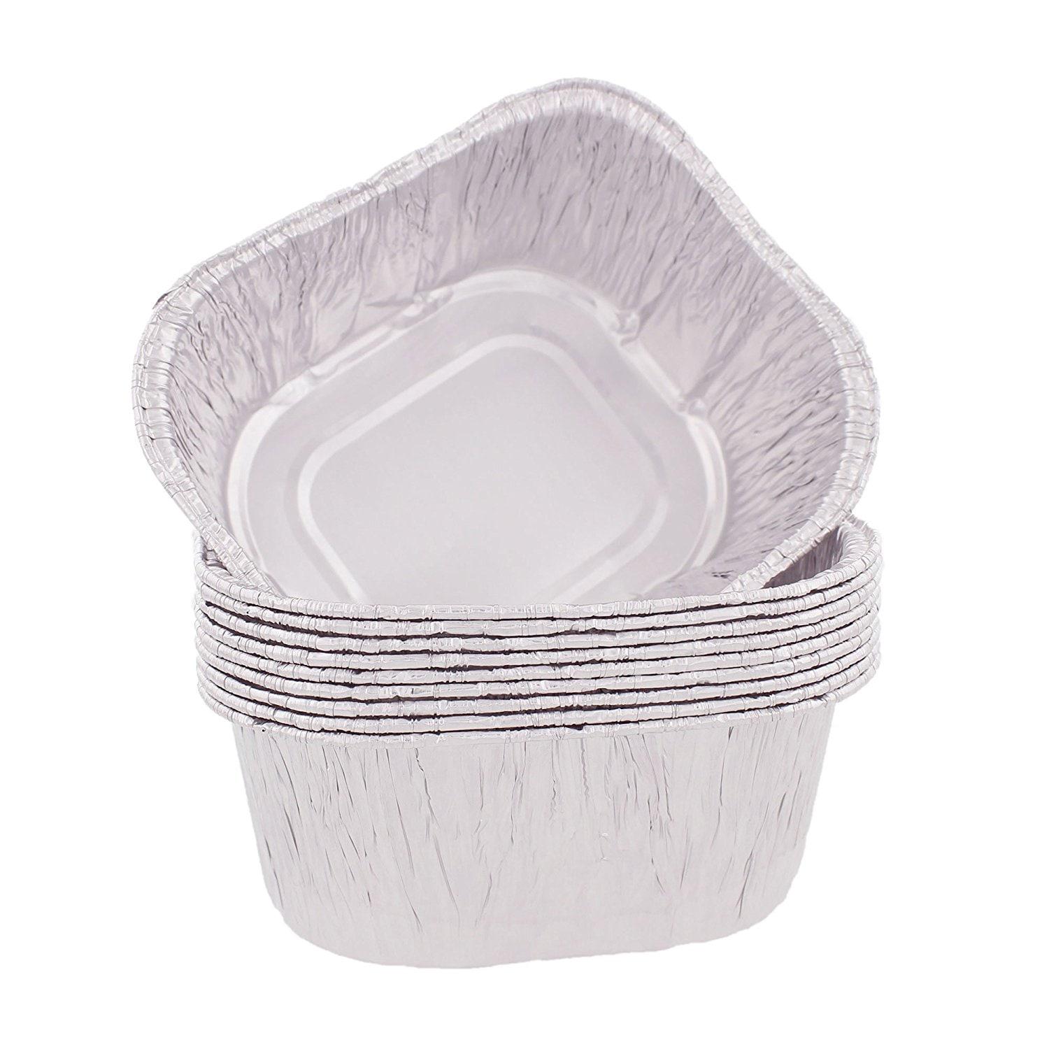 Yukon Glory Aluminum Dishwasher Safe Disposable Drip Pans (Set of 10)