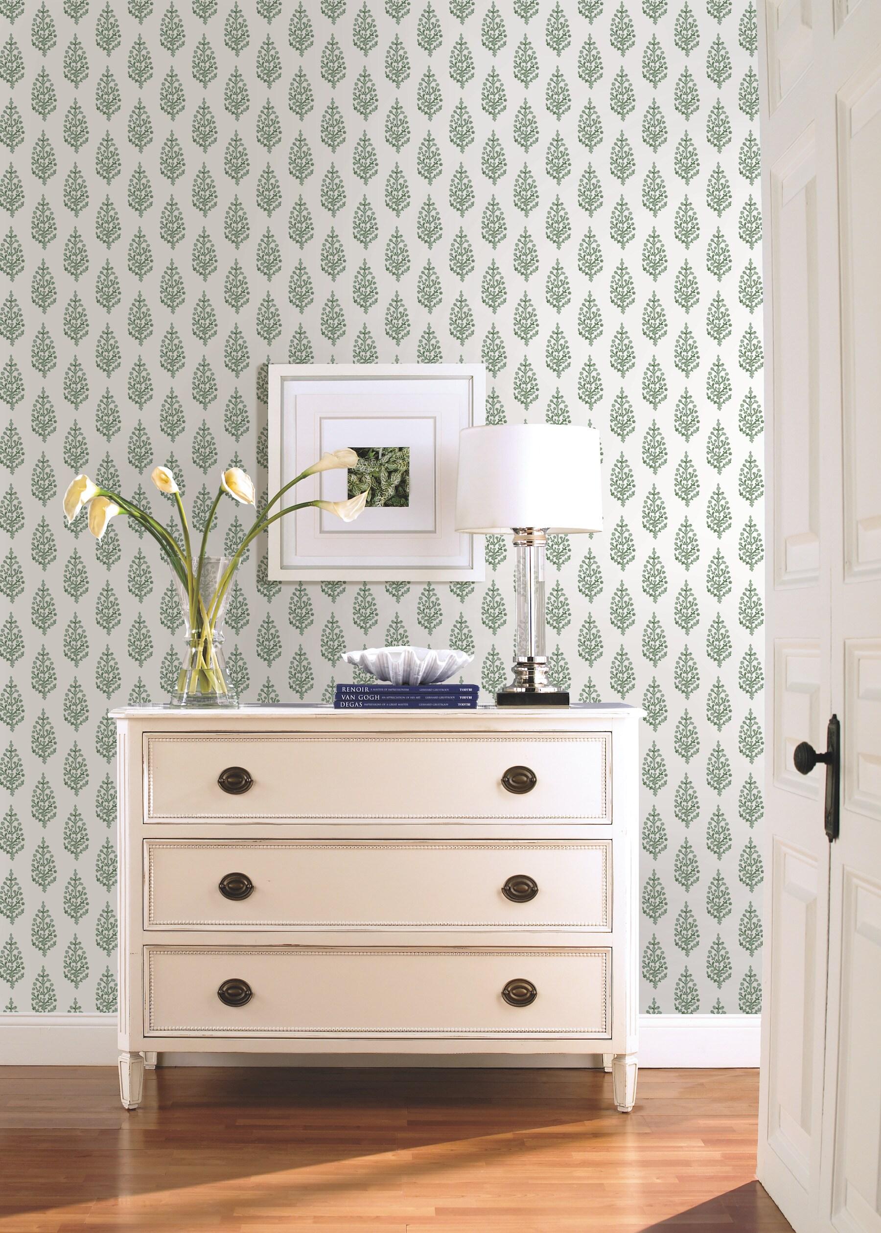 York Wallcoverings Floral Roll