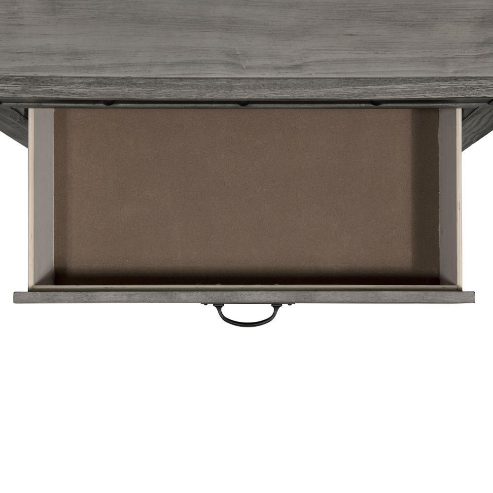 5 Drawer Montauk Chest Gray - Picket House Furnishings: Spacious Storage, Metal Pulls, Bedroom Furniture