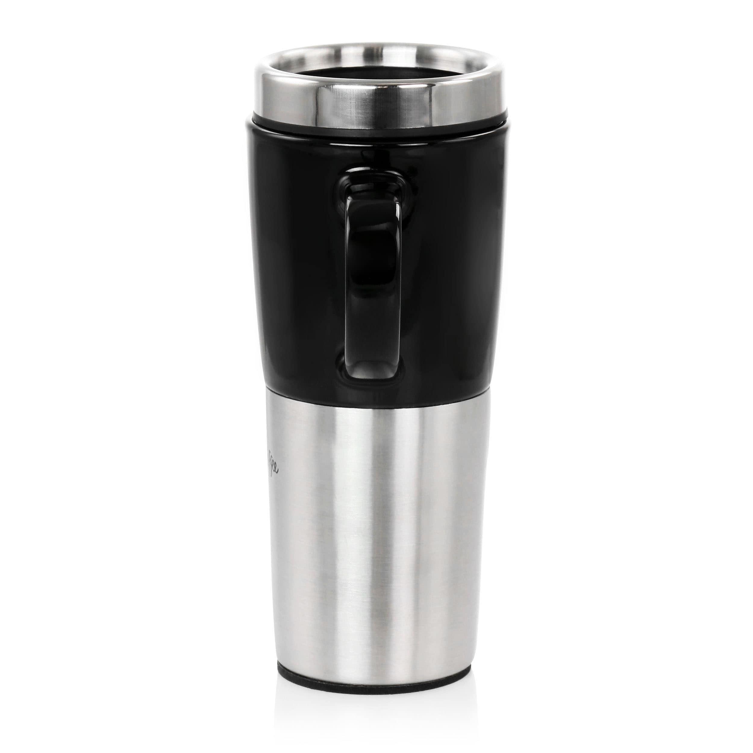 Mr. Coffee 16 Oz Stainless Steel Travel Mug