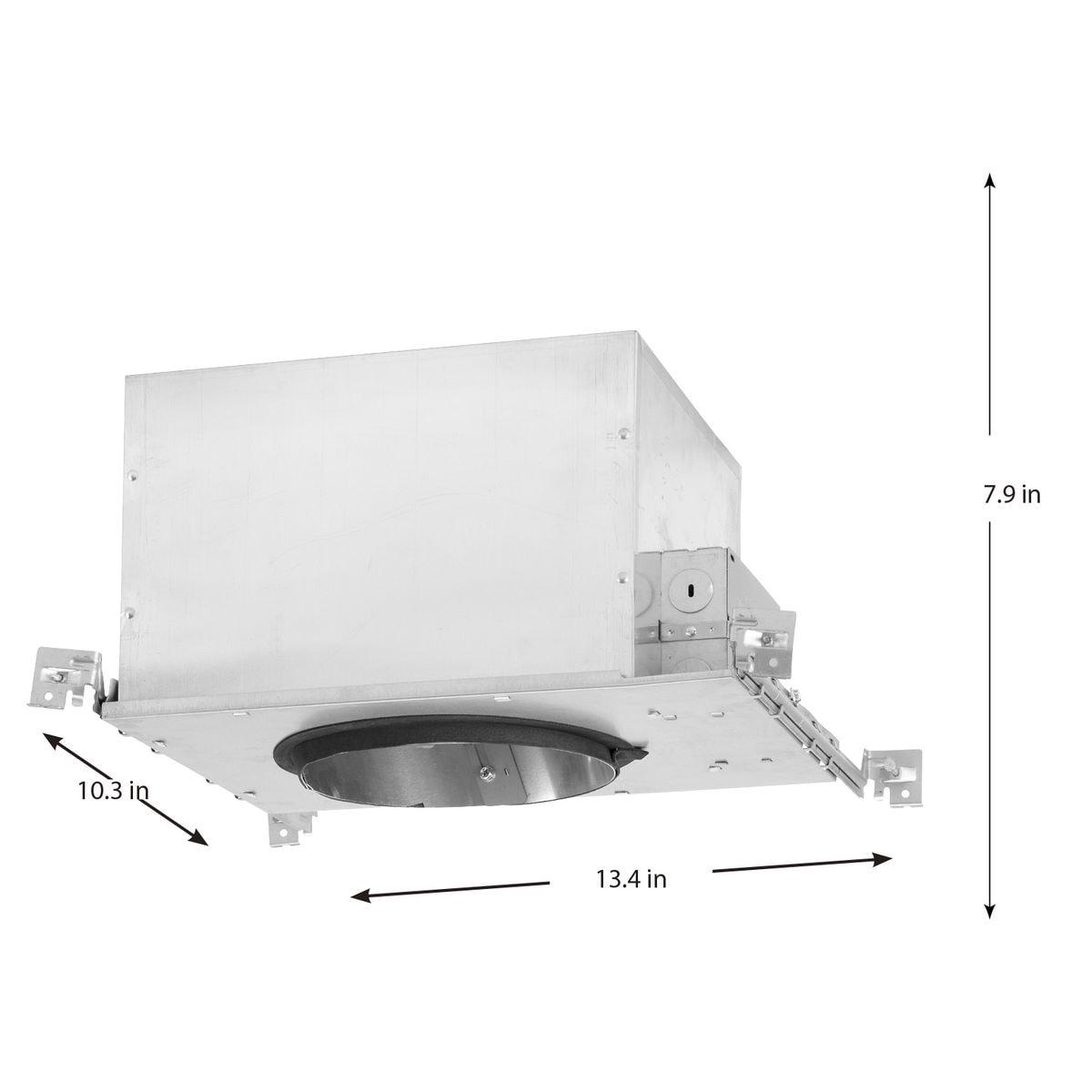 6" Steel Recessed Slope Ceiling New Construction IC Housing For 6" Trim