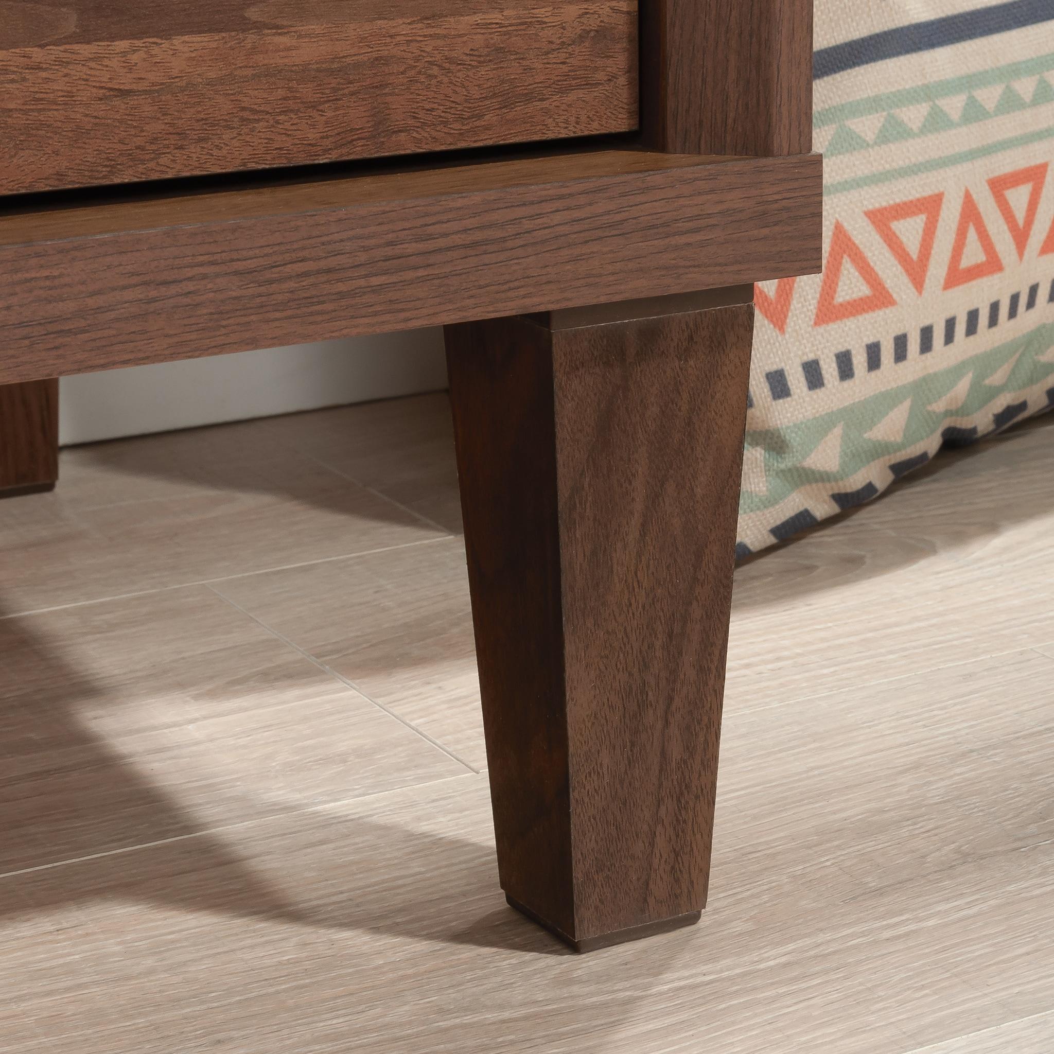 Sauder Willow Place Engineered Wood 4 Drawer Chest in Grand Walnut
