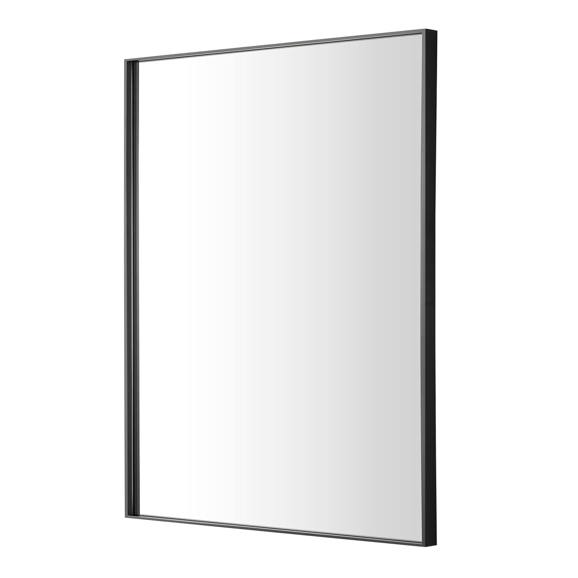 Ledel Modern & Contemporary Rectangle Bathroom Vanity Mirror Metal Framed Wall Mirror
