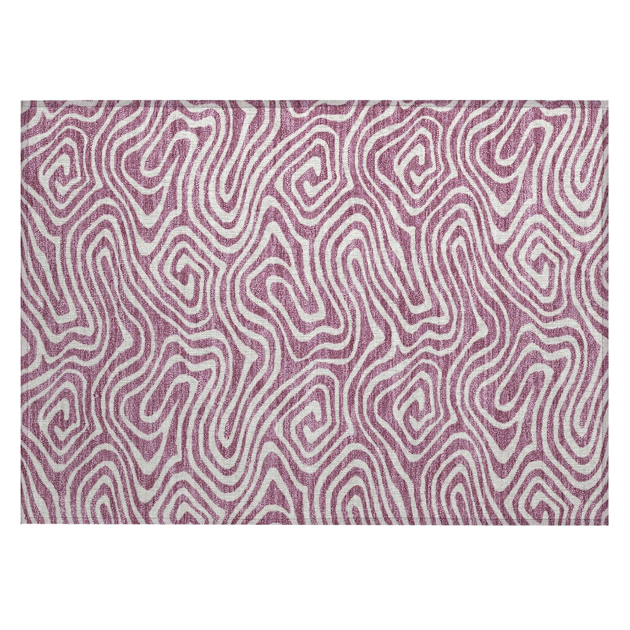 Machine Washable Indoor/Outdoor Chayden ACN1020 Gold 1'8" x 2'6" Rug
